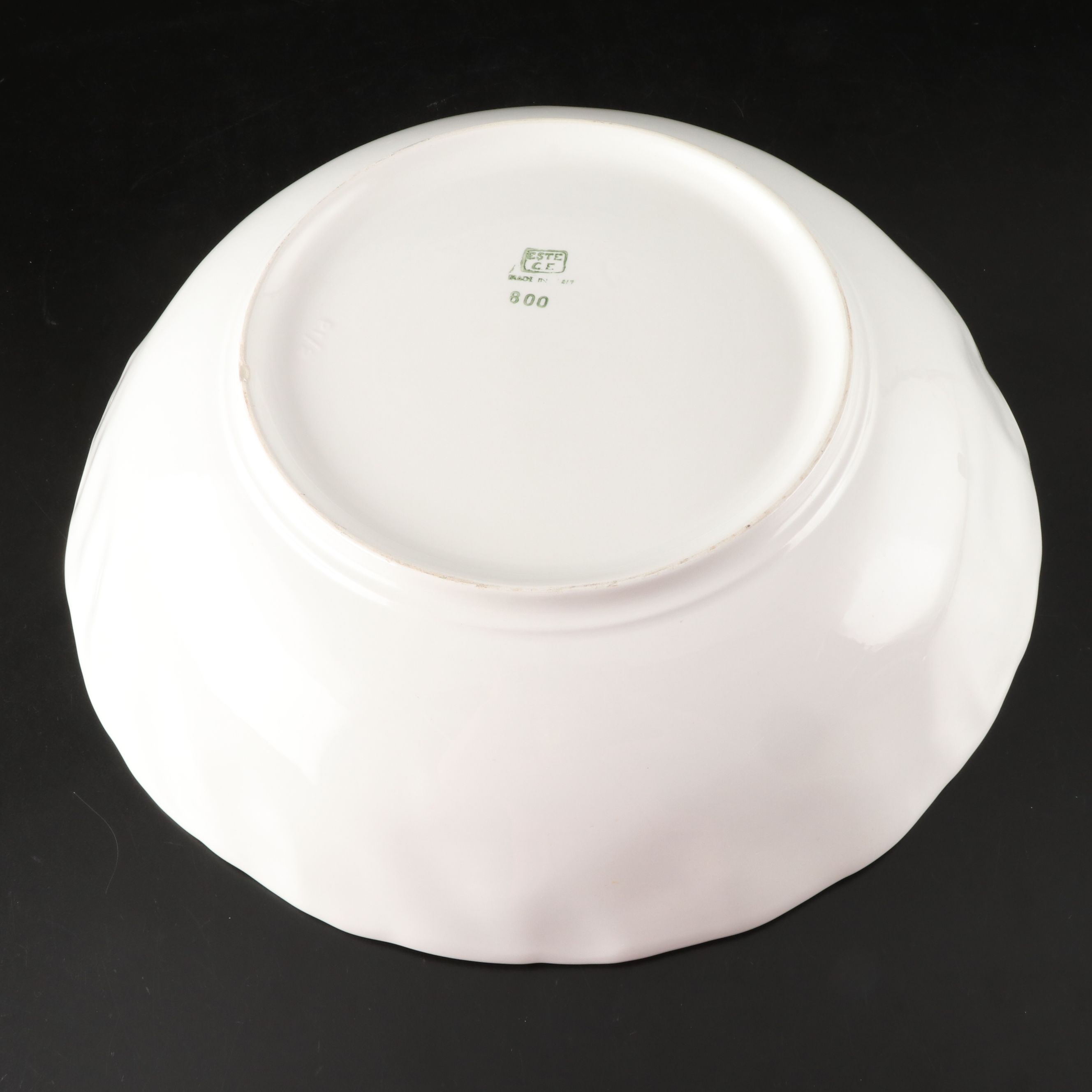 Bloomingdale's Ruffled Bow Platter with Esta Ceramiche and Feria & Bento Bowls