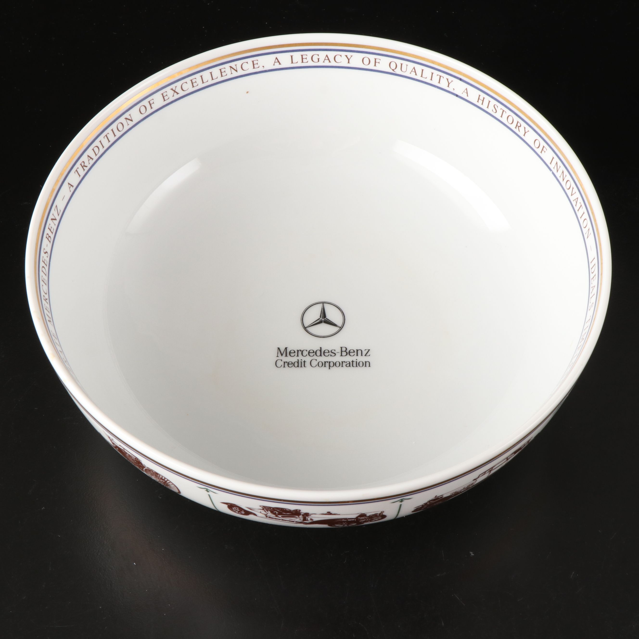 Tiffany & Co. Mercedes-Benz Credit Corp. Porcelain Bowl, 1998