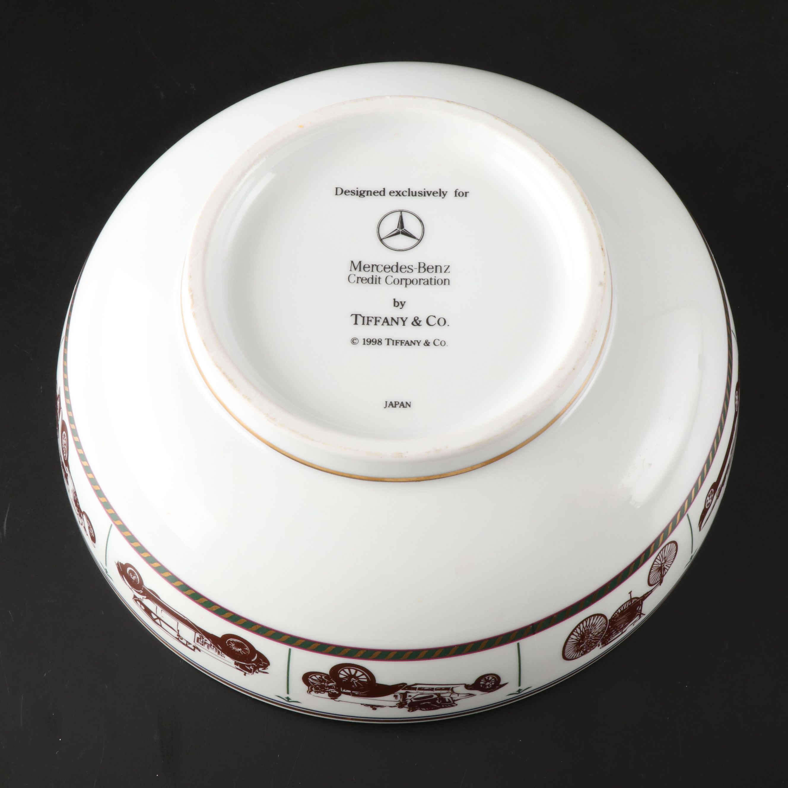 Tiffany & Co. Mercedes-Benz Credit Corp. Porcelain Bowl, 1998