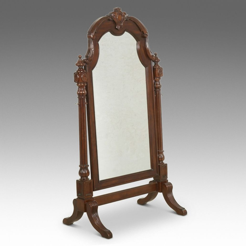 Bernhardt Furniture Mahogany Cheval Mirror