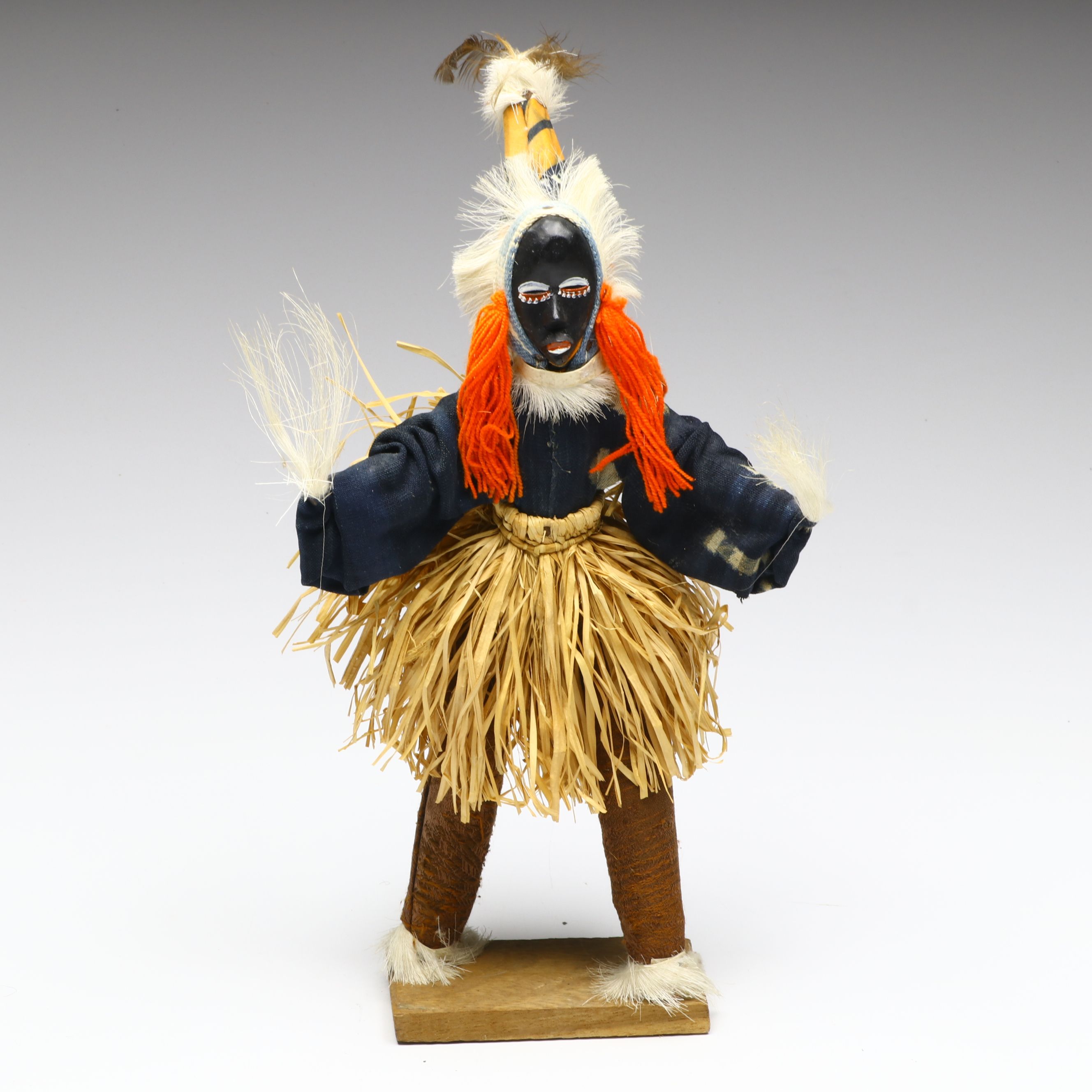 Ivory Coast Dan Wood Dancer Doll