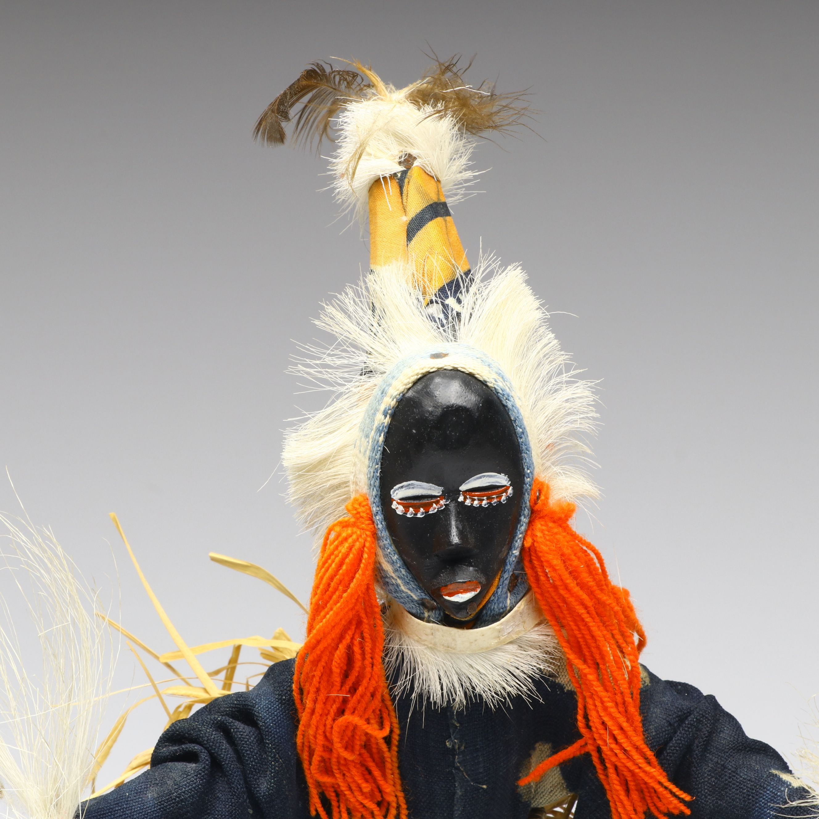 Ivory Coast Dan Wood Dancer Doll