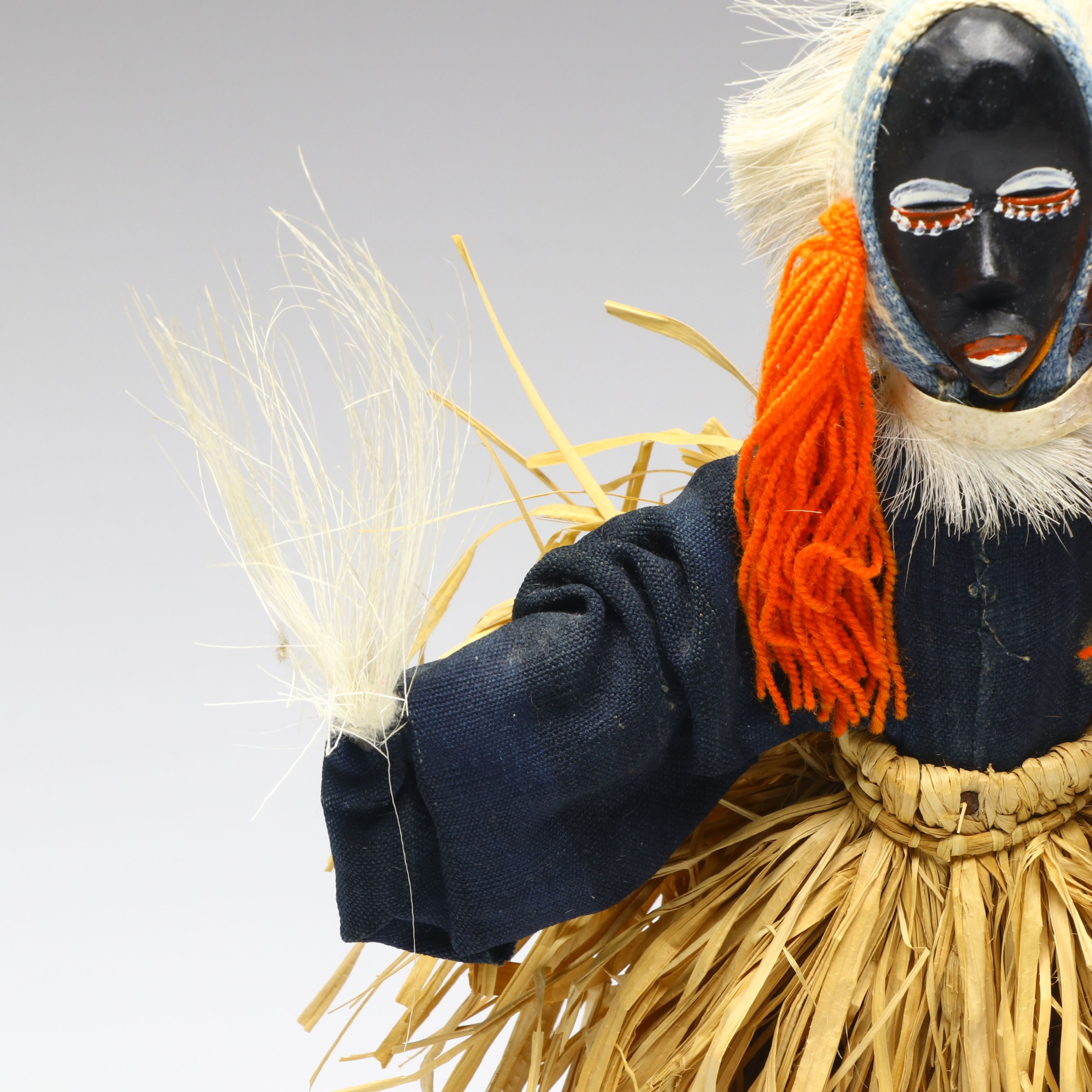 Ivory Coast Dan Wood Dancer Doll