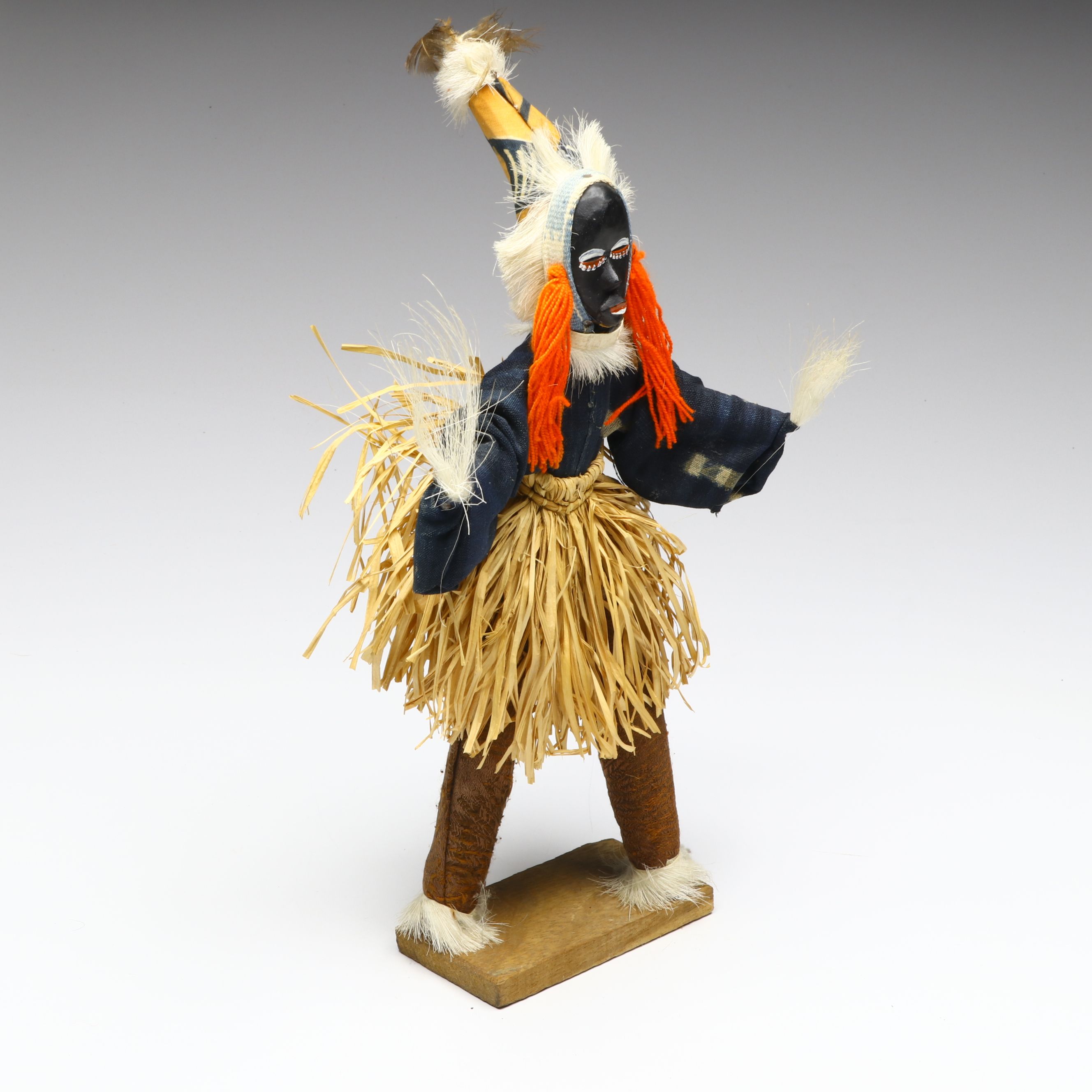 Ivory Coast Dan Wood Dancer Doll