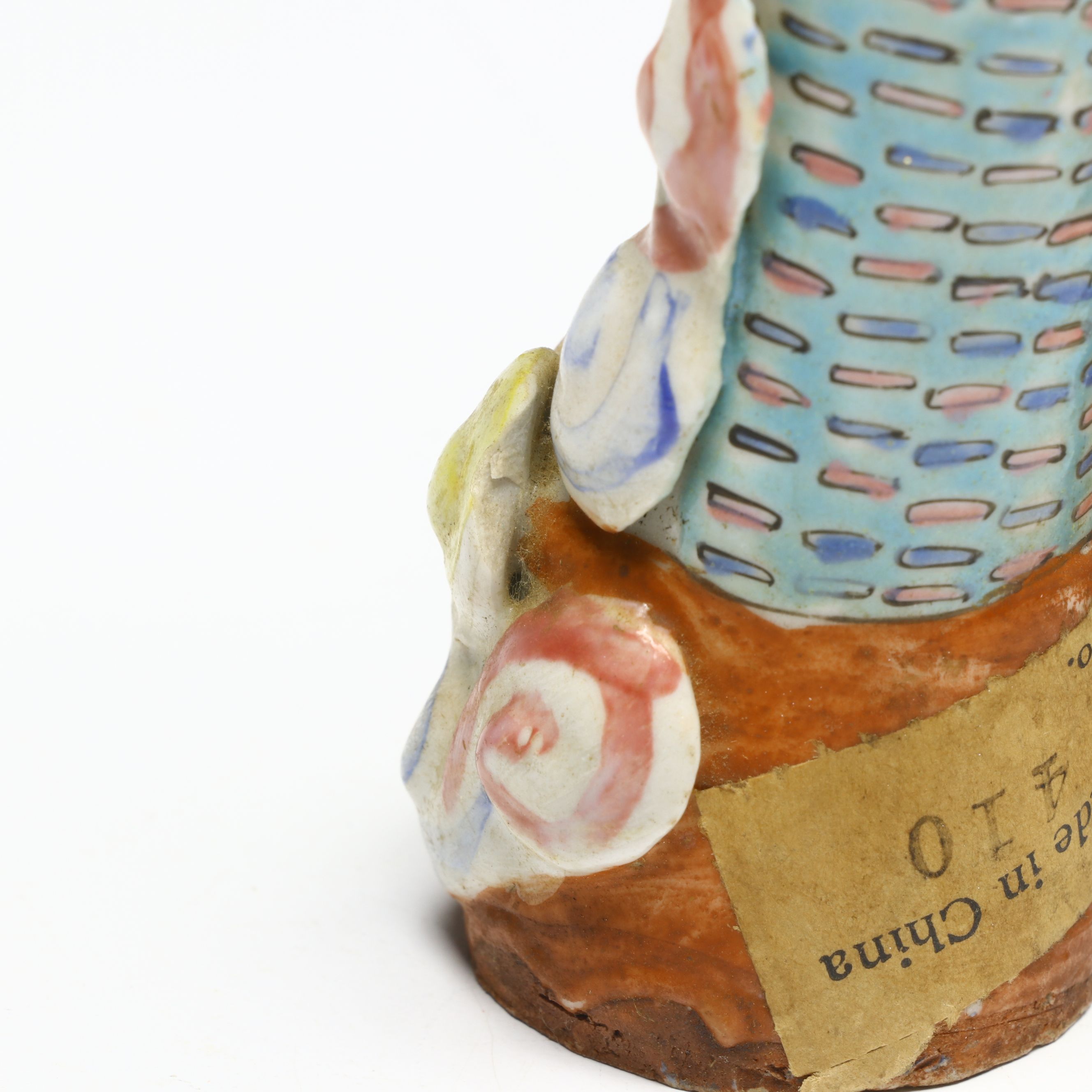 Chinese Famille Rose Traditionally Dressed Male and Female Porcelain Figures