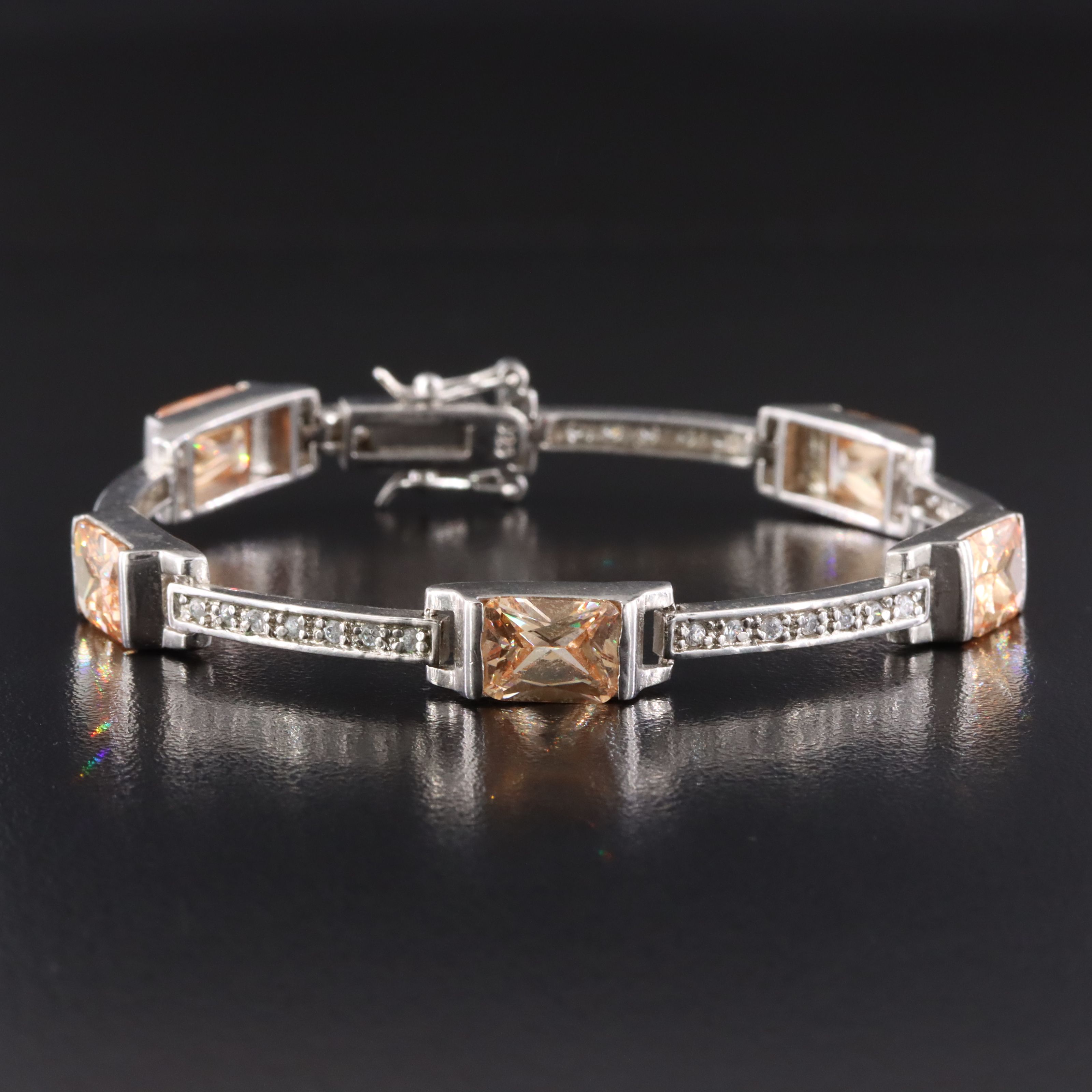 Sterling CZ Bracelet