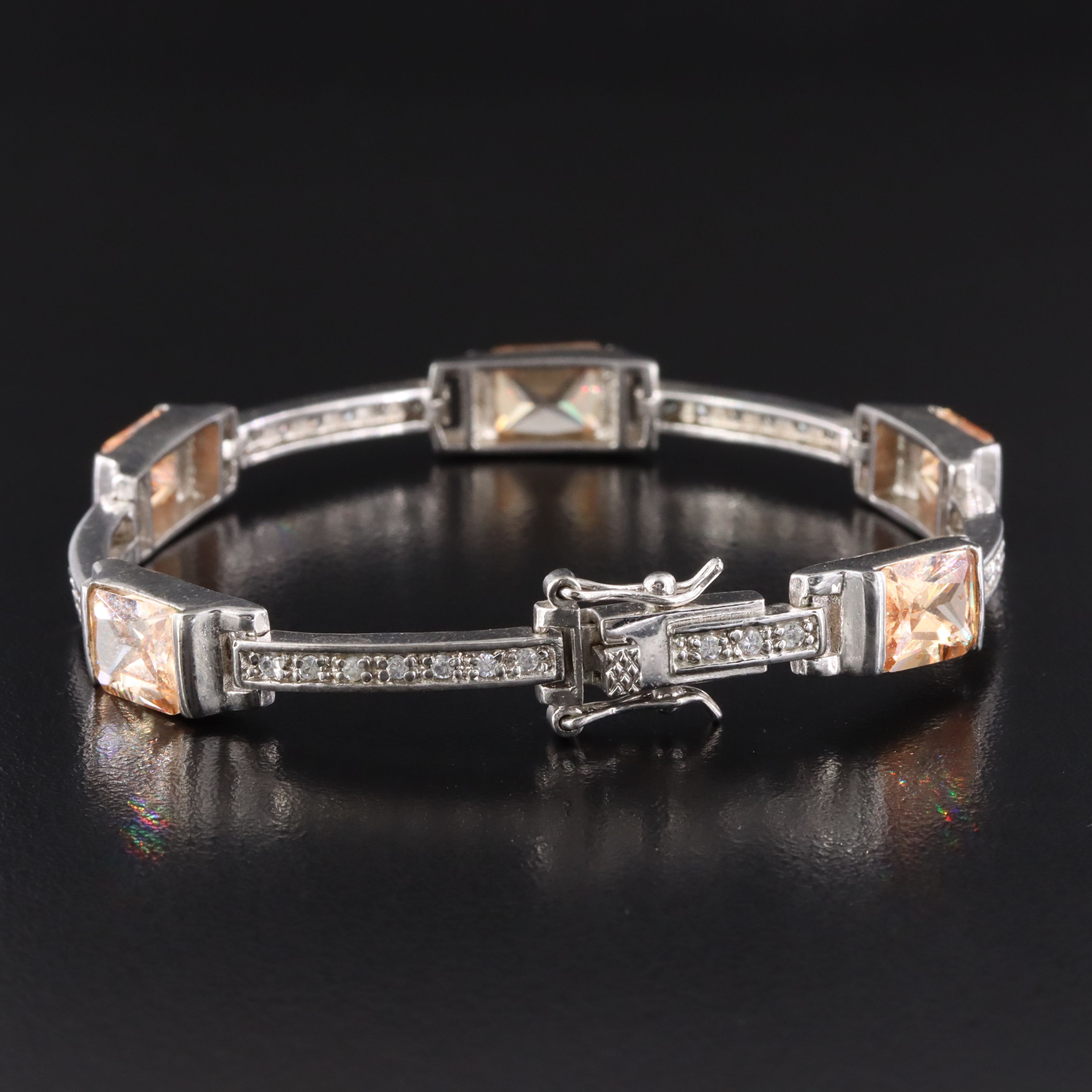 Sterling CZ Bracelet