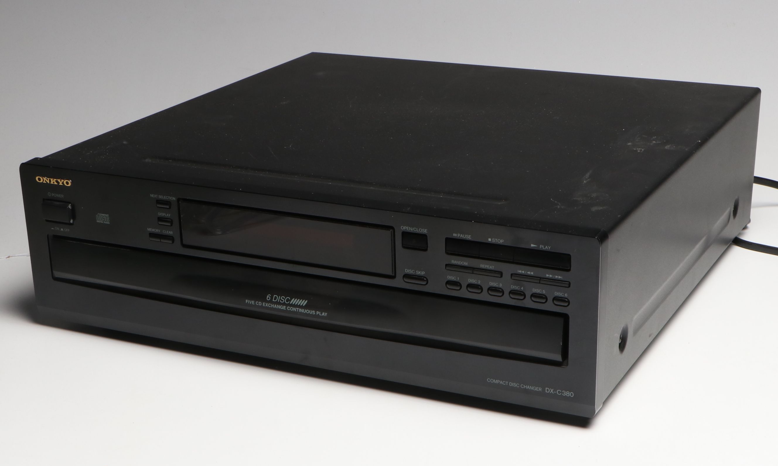 Onkyo DX-C380 Disc Changer and TX-8211 FM Stereo/Am Receiver