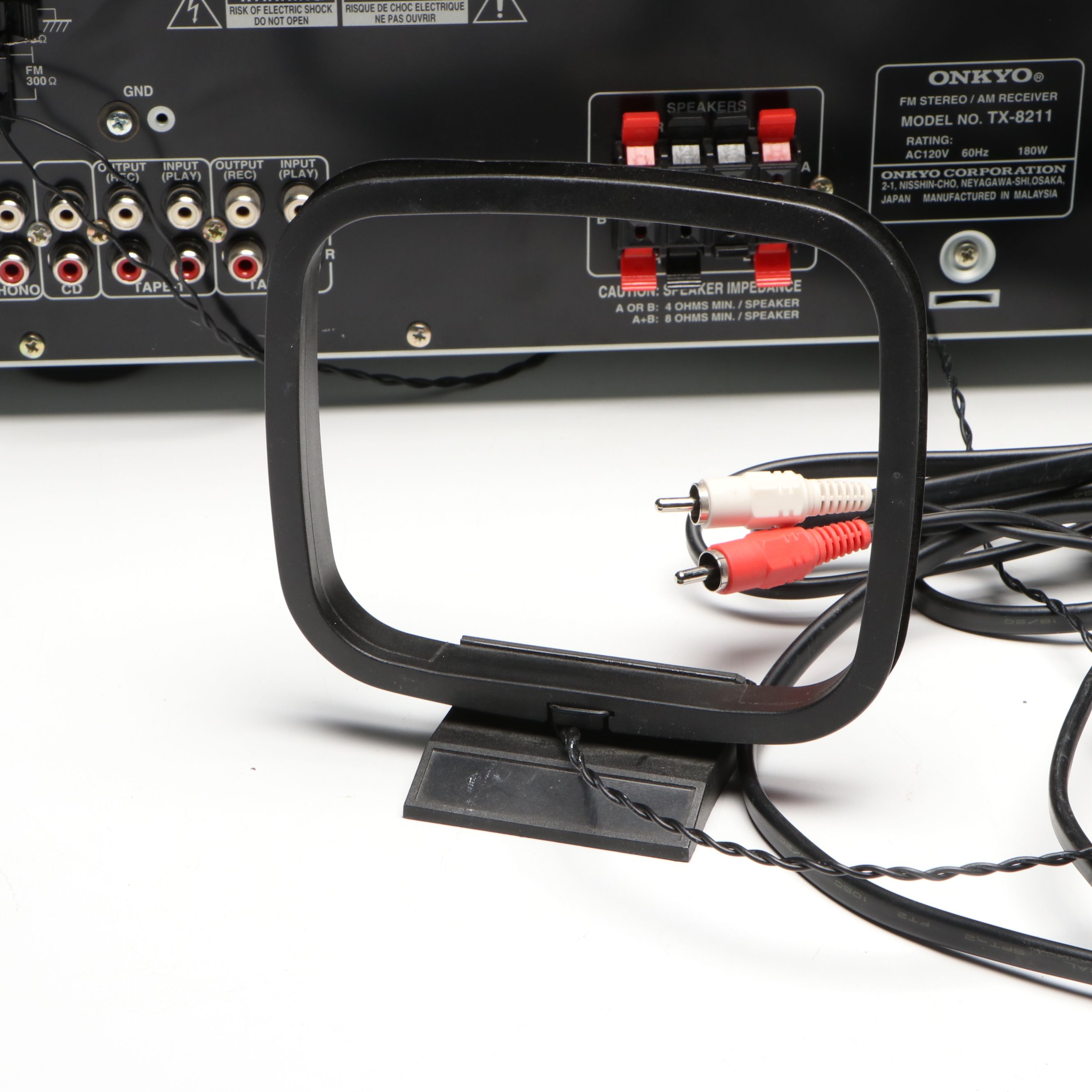 Onkyo DX-C380 Disc Changer and TX-8211 FM Stereo/Am Receiver