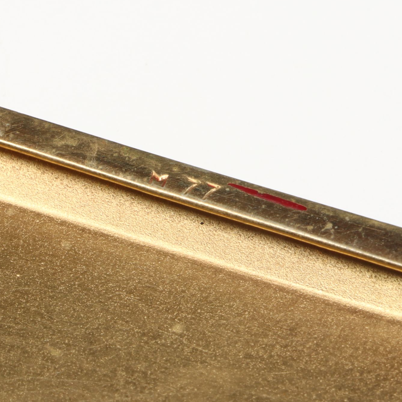 Birks Mid Century Modern Guilloche Enameled Cigarette Case