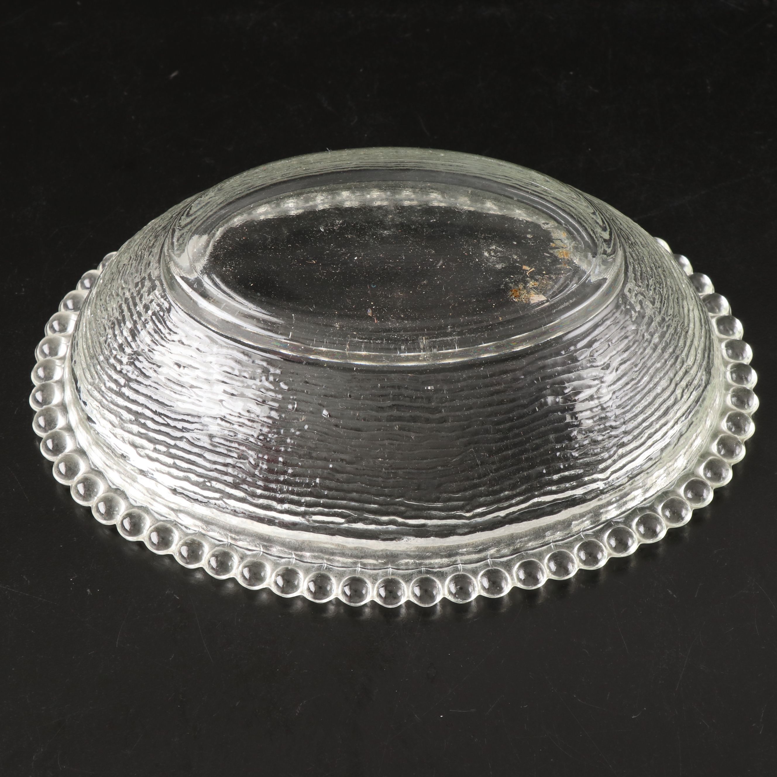 Indiana Glass "Hen on Nest" with L. E. Smith Bunny Pressed Glass Candy Dishes