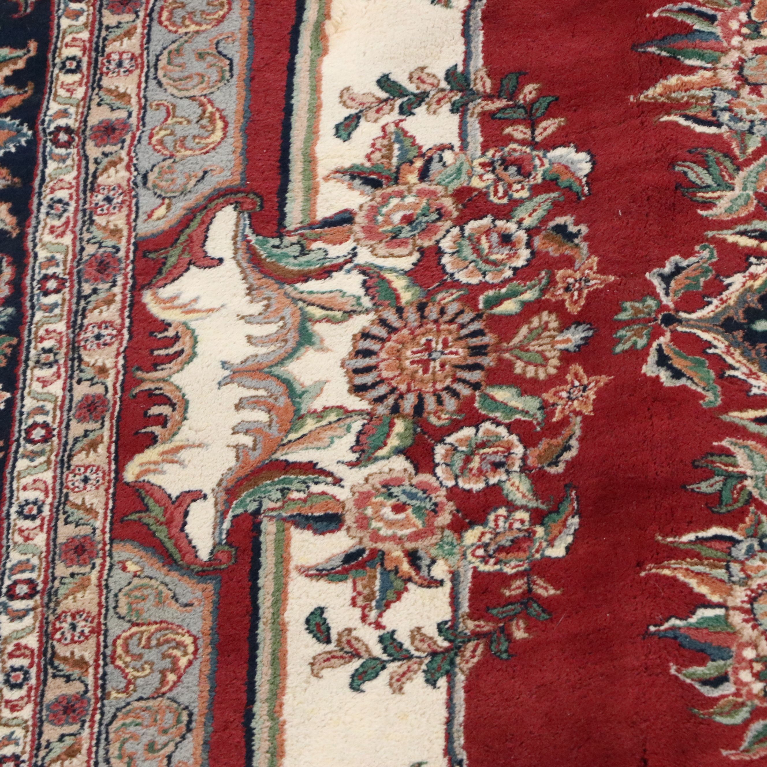 8'10 x 12'10 Hand-Knotted Persian Tabriz Room-Sized Rug