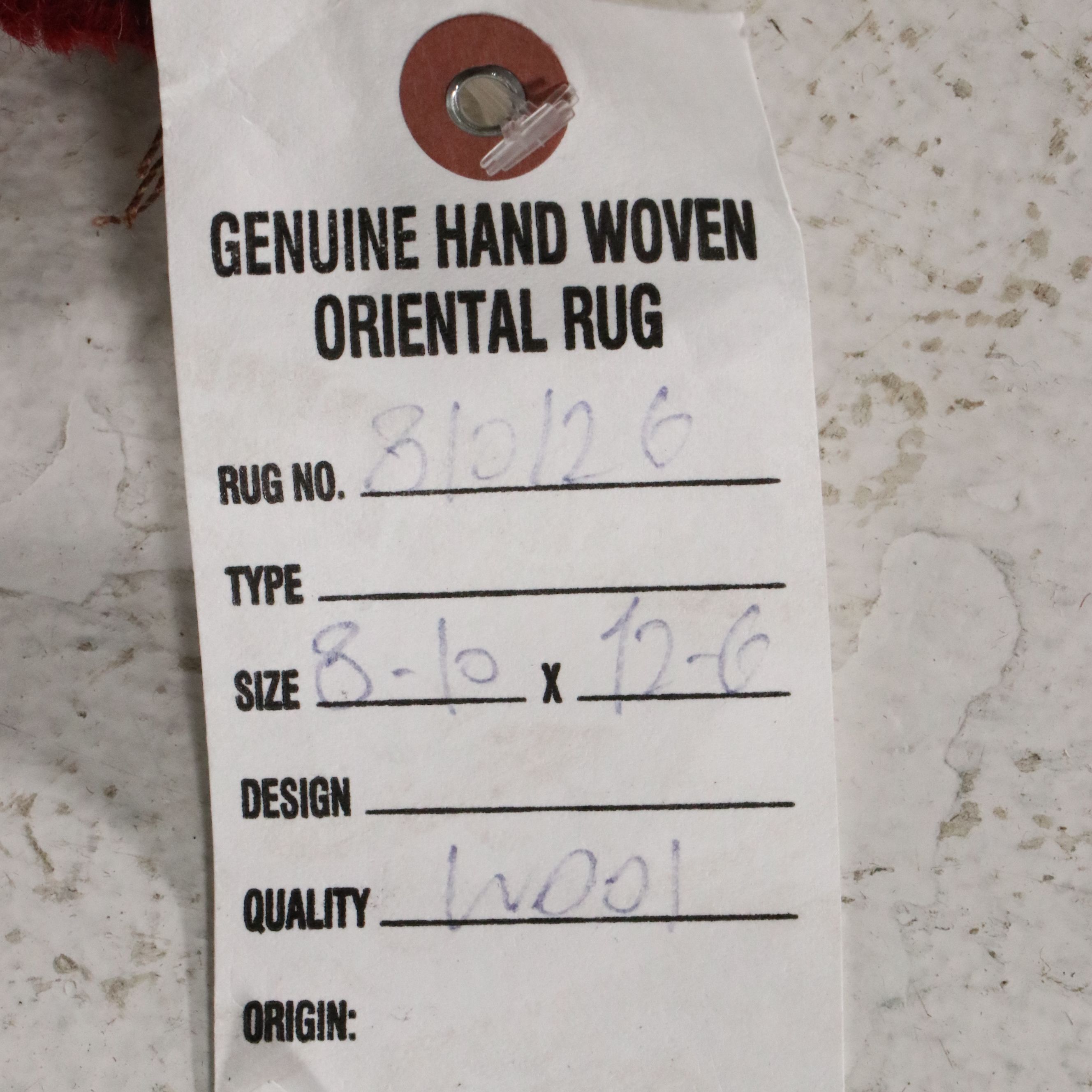 8'10 x 12'10 Hand-Knotted Persian Tabriz Room-Sized Rug