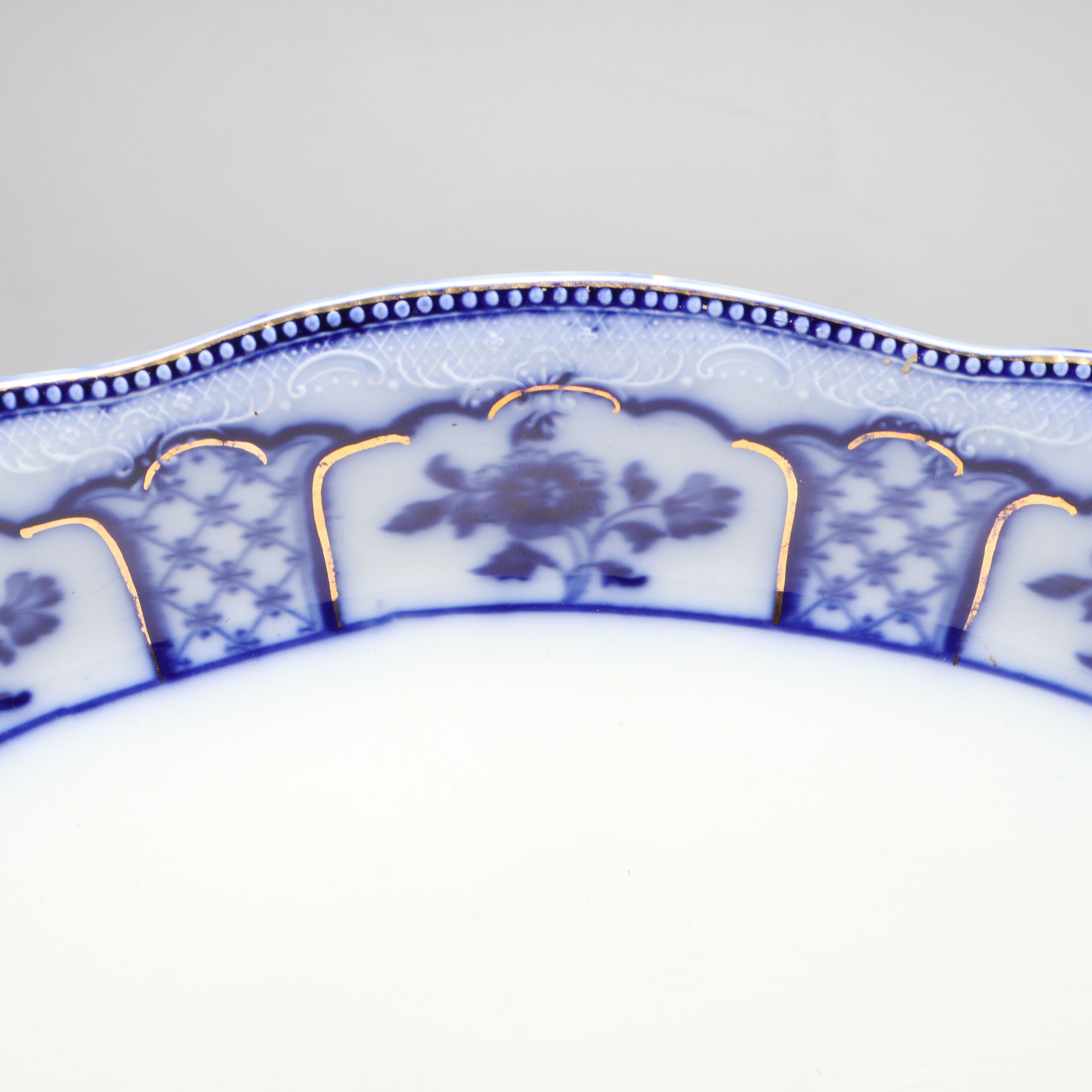 W. H. Grindley & Co. "Melbourne" Ironstone Platter, Late 19th/Early 20th Century