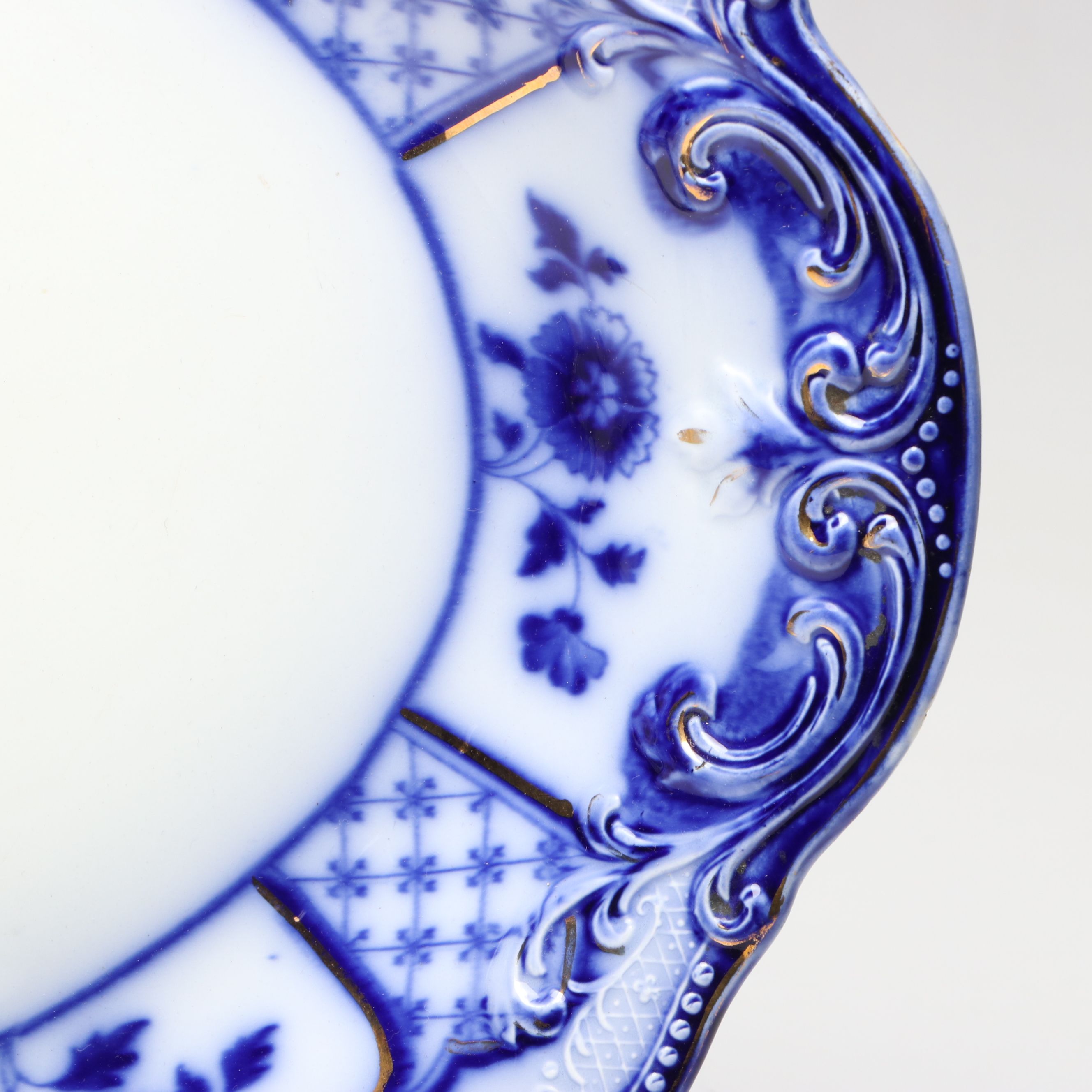 W. H. Grindley & Co. "Melbourne" Ironstone Platter, Late 19th/Early 20th Century