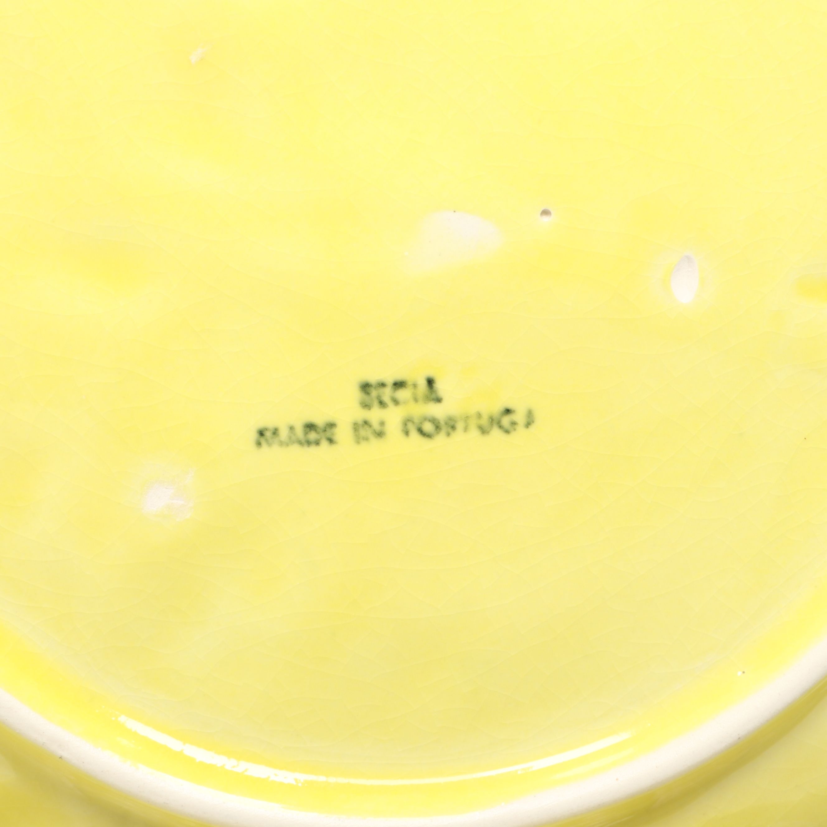 Bordallo Pinheiro and Secla Majolica Hand-Painted Leaf Plates