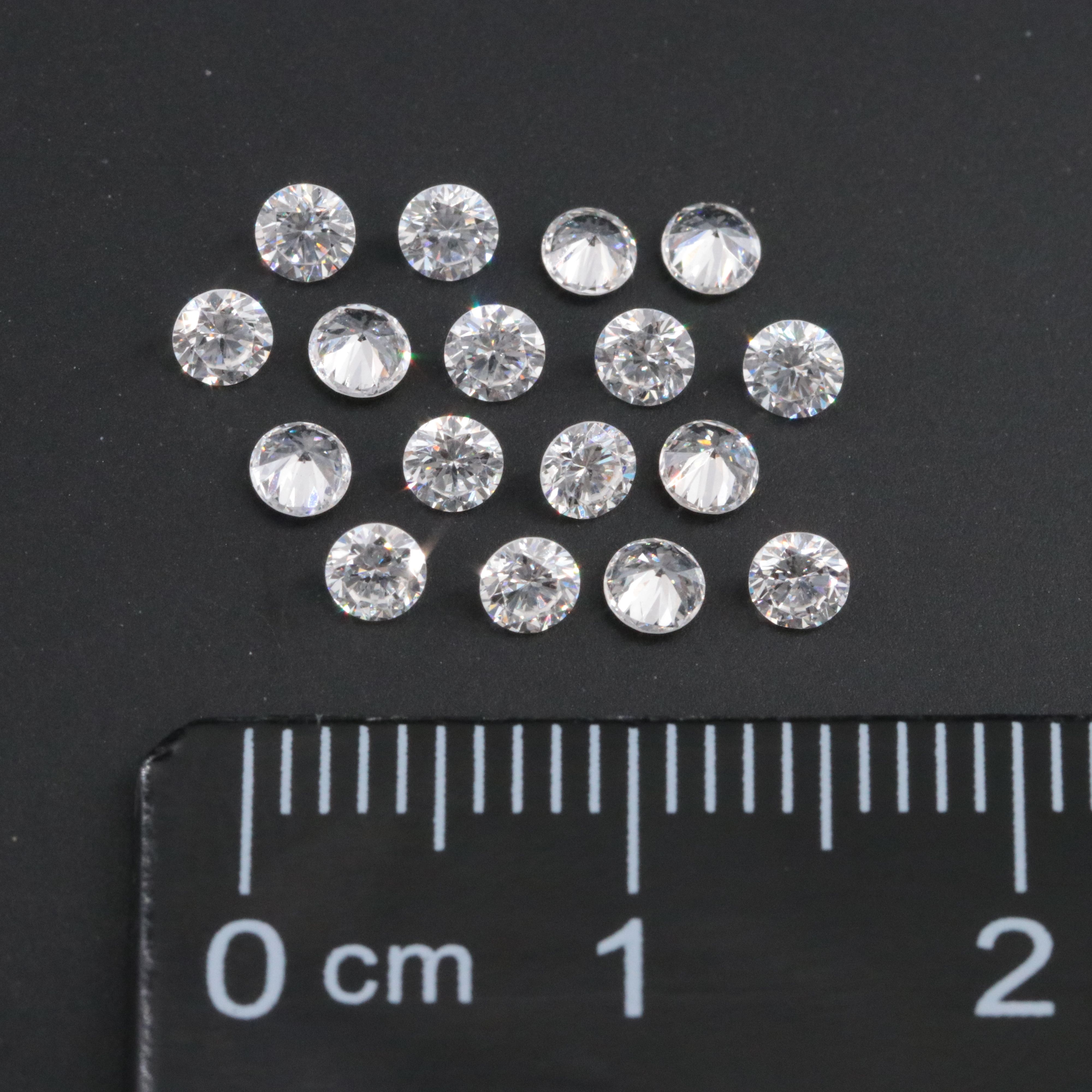 Loose 1.25 CTW Lab Grown Diamond Melee Lot