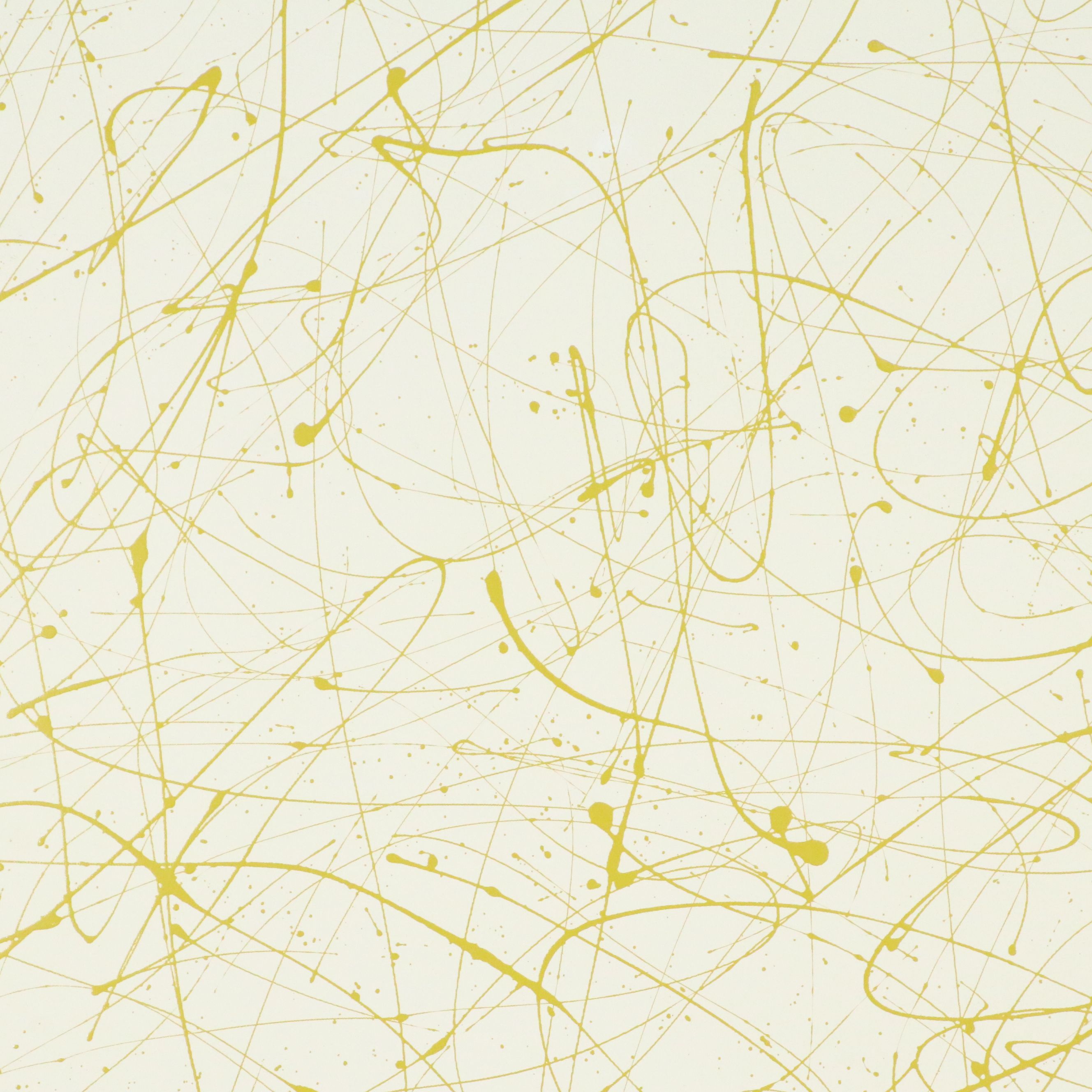 Duncan Simpson Acrylic Abstract Ochre Painting, 2007