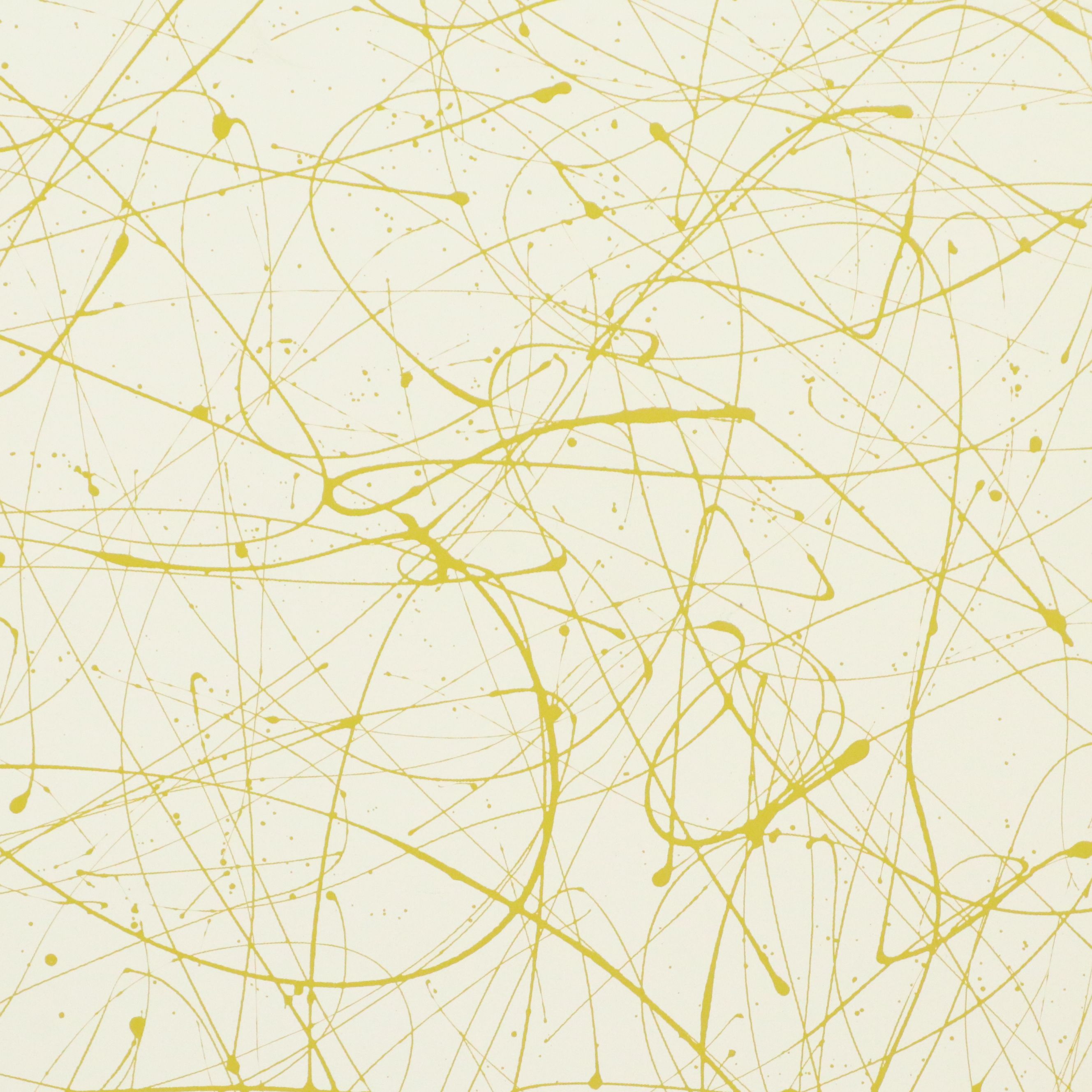 Duncan Simpson Acrylic Abstract Ochre Painting, 2007