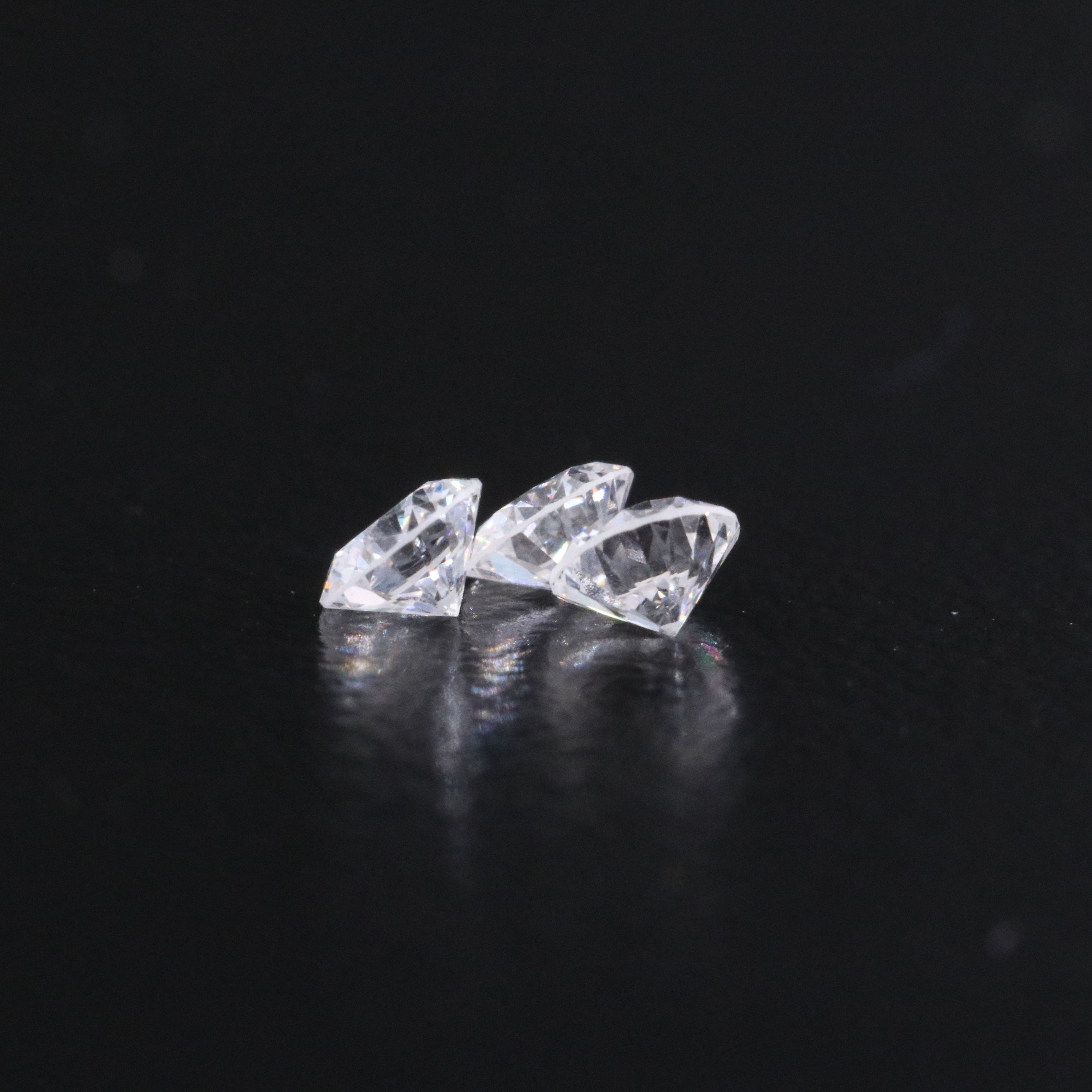 Loose 3.02 CTW Lab Grown Diamond Melee Lot