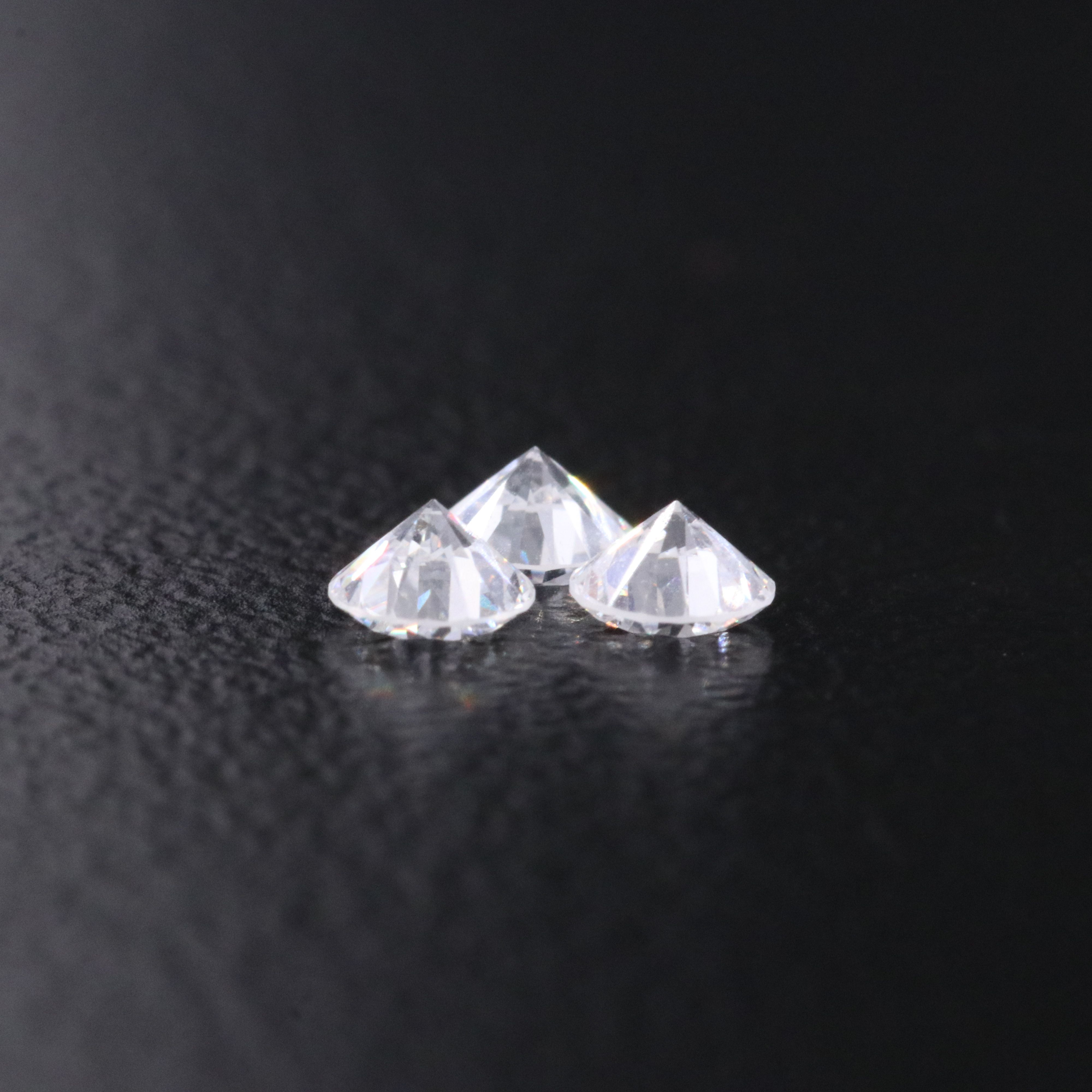 Loose 3.02 CTW Lab Grown Diamond Melee Lot