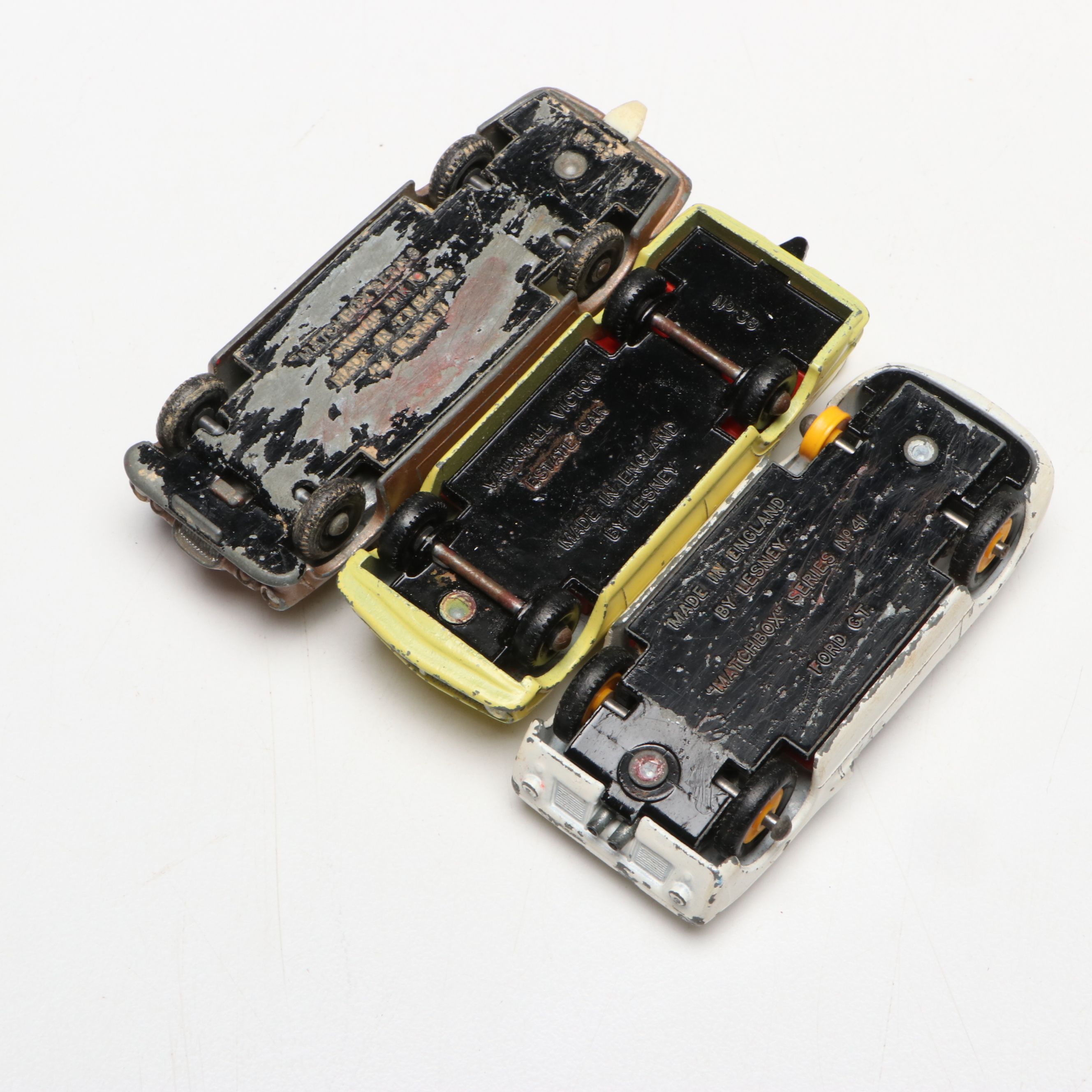 Lesney "Matchbox" Carrying Case with Fiat 1500 Model and More Diecast Vehicles