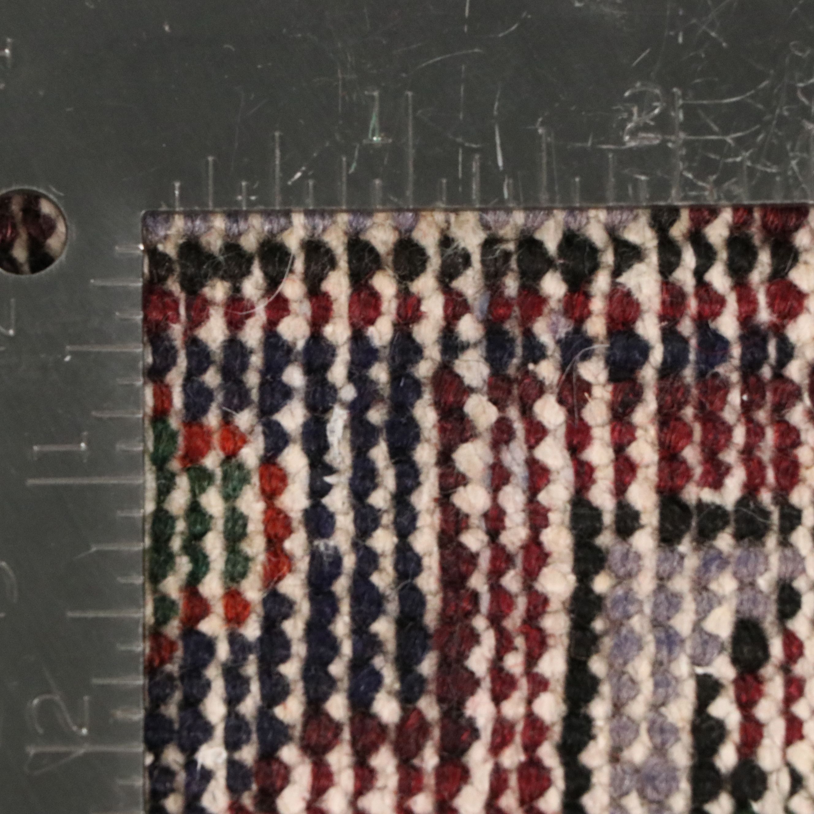 6'7 x 9'2 Hand-Knotted Persian Bakhtiari Area Rug