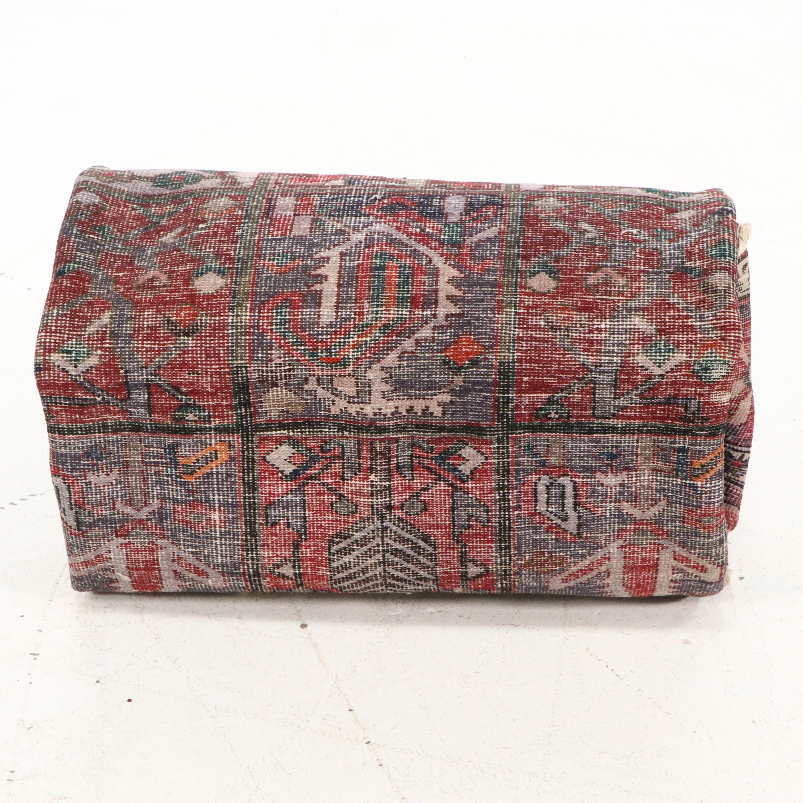 6'7 x 9'2 Hand-Knotted Persian Bakhtiari Area Rug