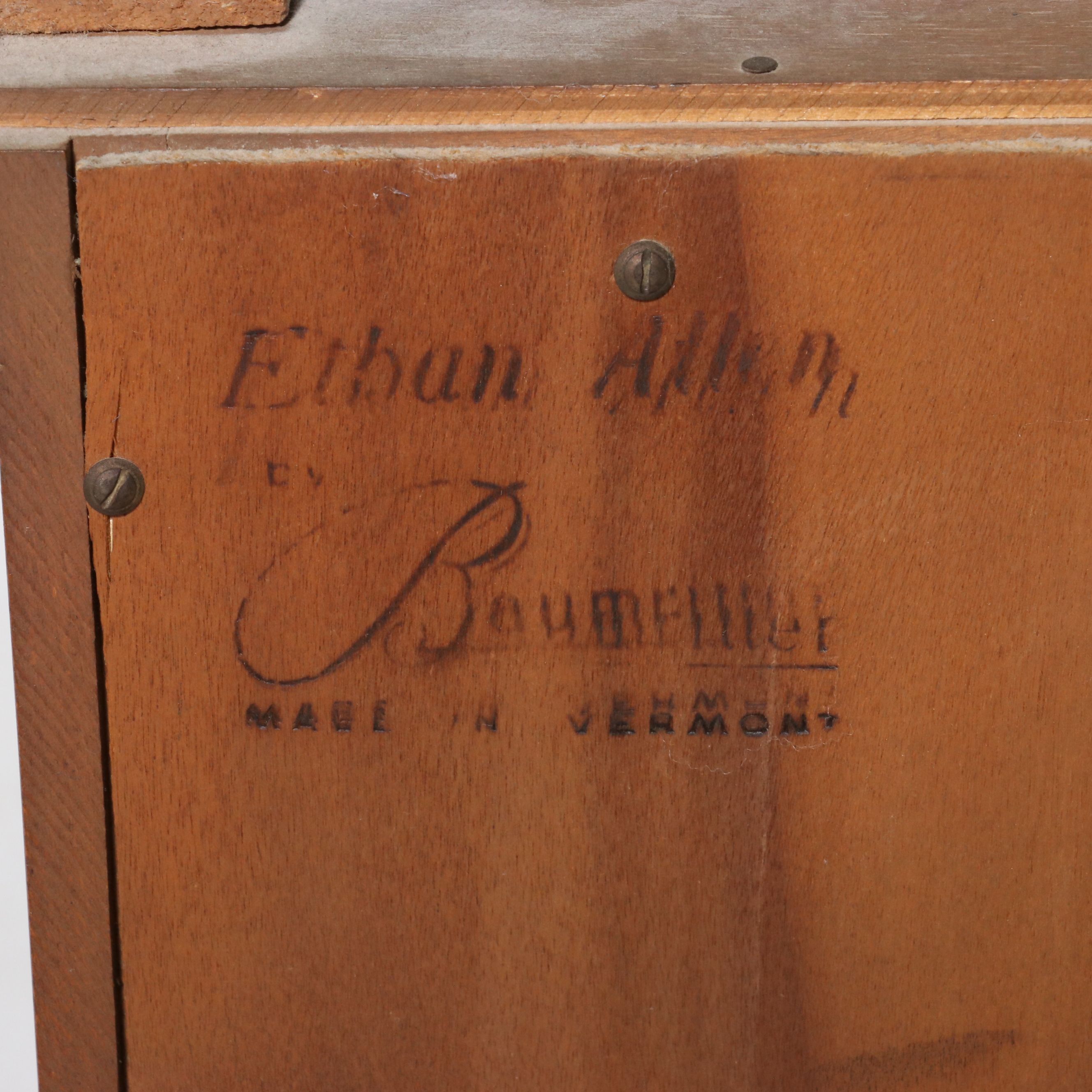 Ethan Allen by Baumritter Colonial Revival Maple Hutch