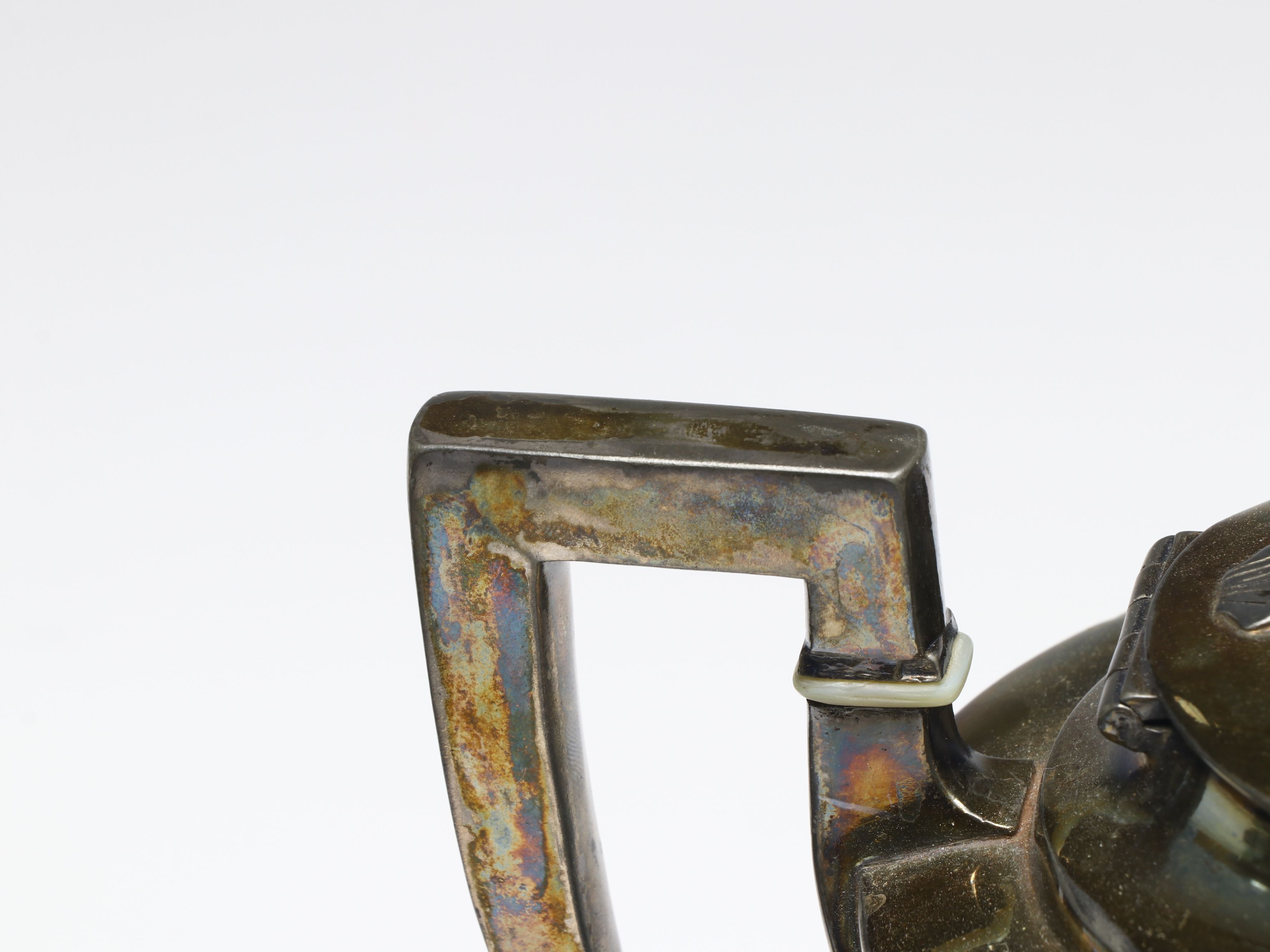 Wilcox Art Deco Style Tea Service with More Silver Plate Tableware