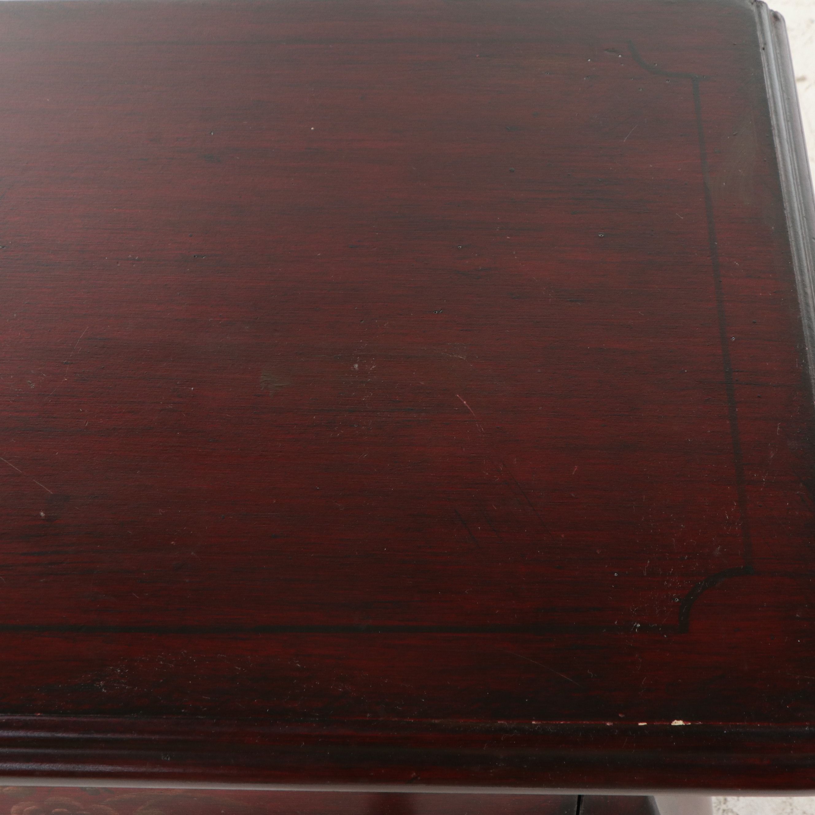 Stein World "Painted Treasures" Bombé Chest of Drawers