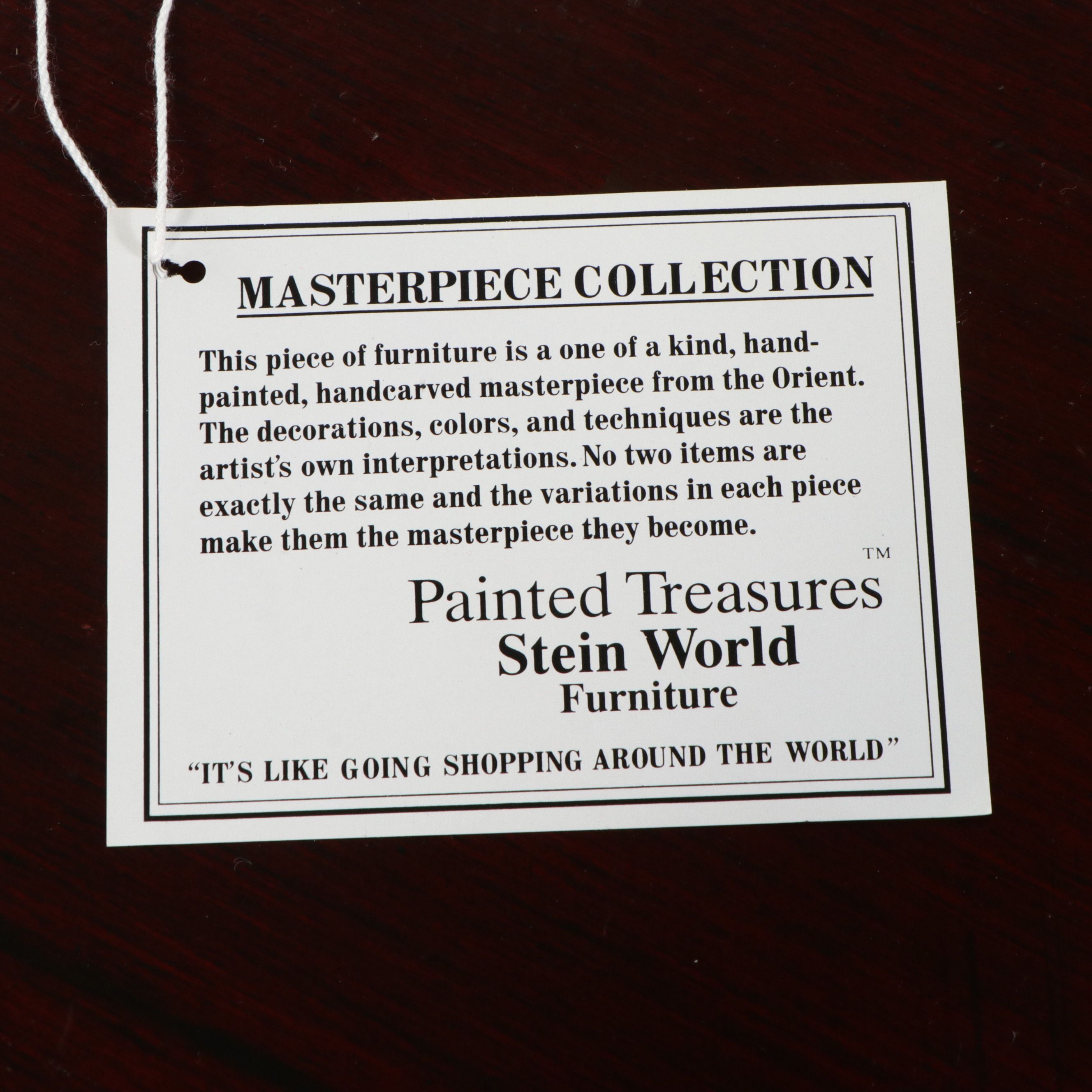 Stein World "Painted Treasures" Bombé Chest of Drawers