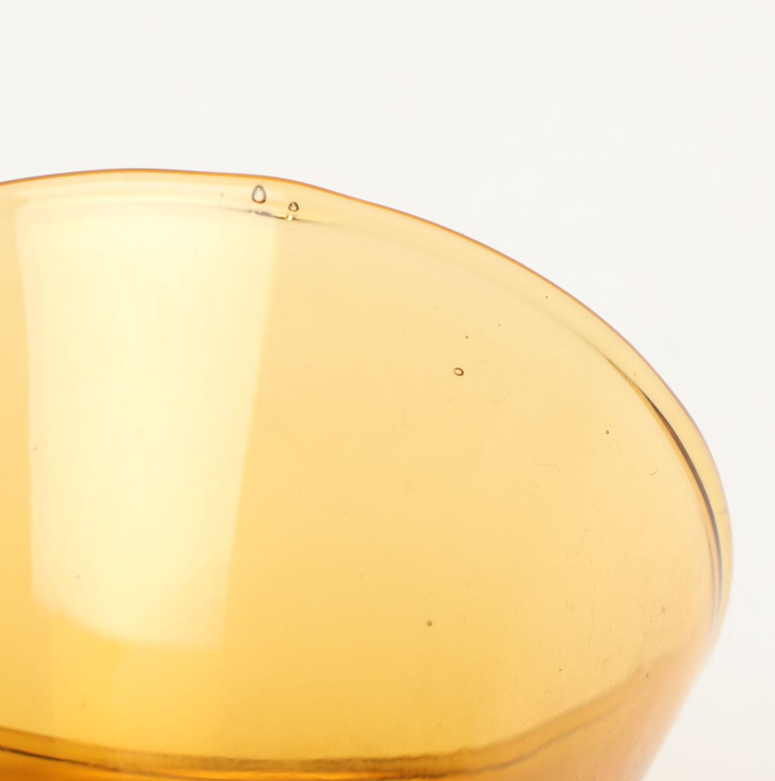 Viski Footed Glass Punch Bowl with Amber Carafe and Cordial Glasses