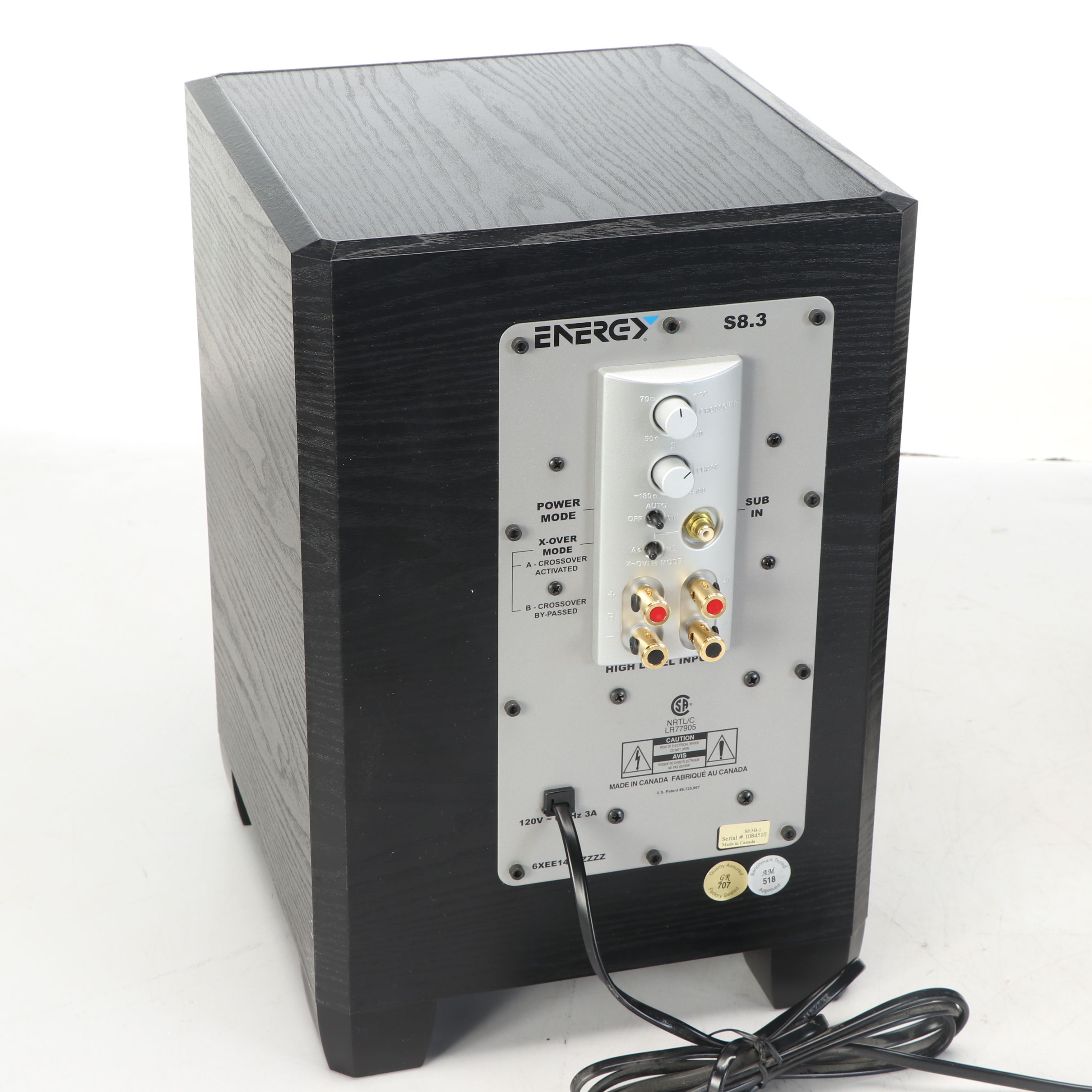 Boston Acoustics Ebonized Wood Bookshelf Speakers with More