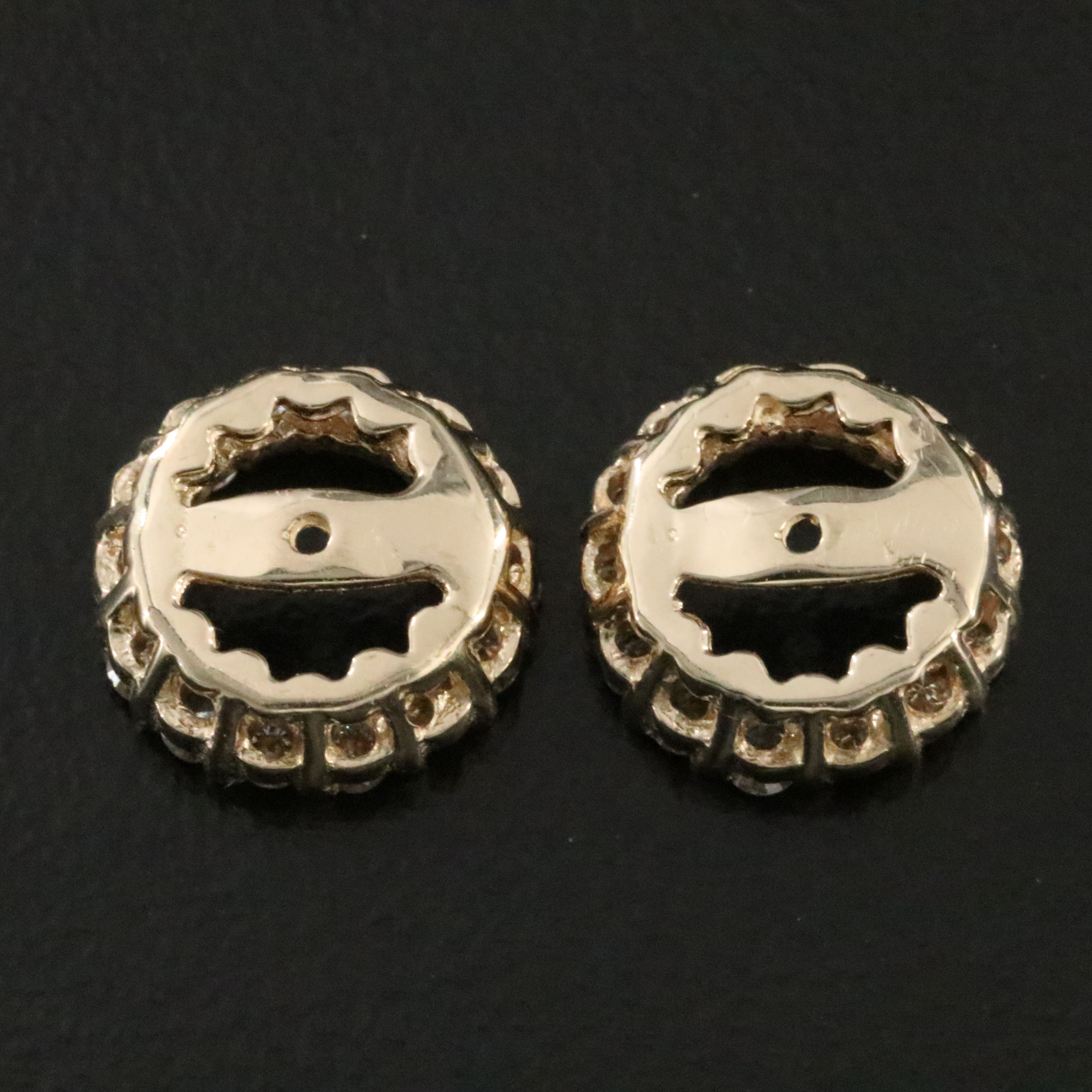 14K 0.54 CTW Diamond Earring Jackets