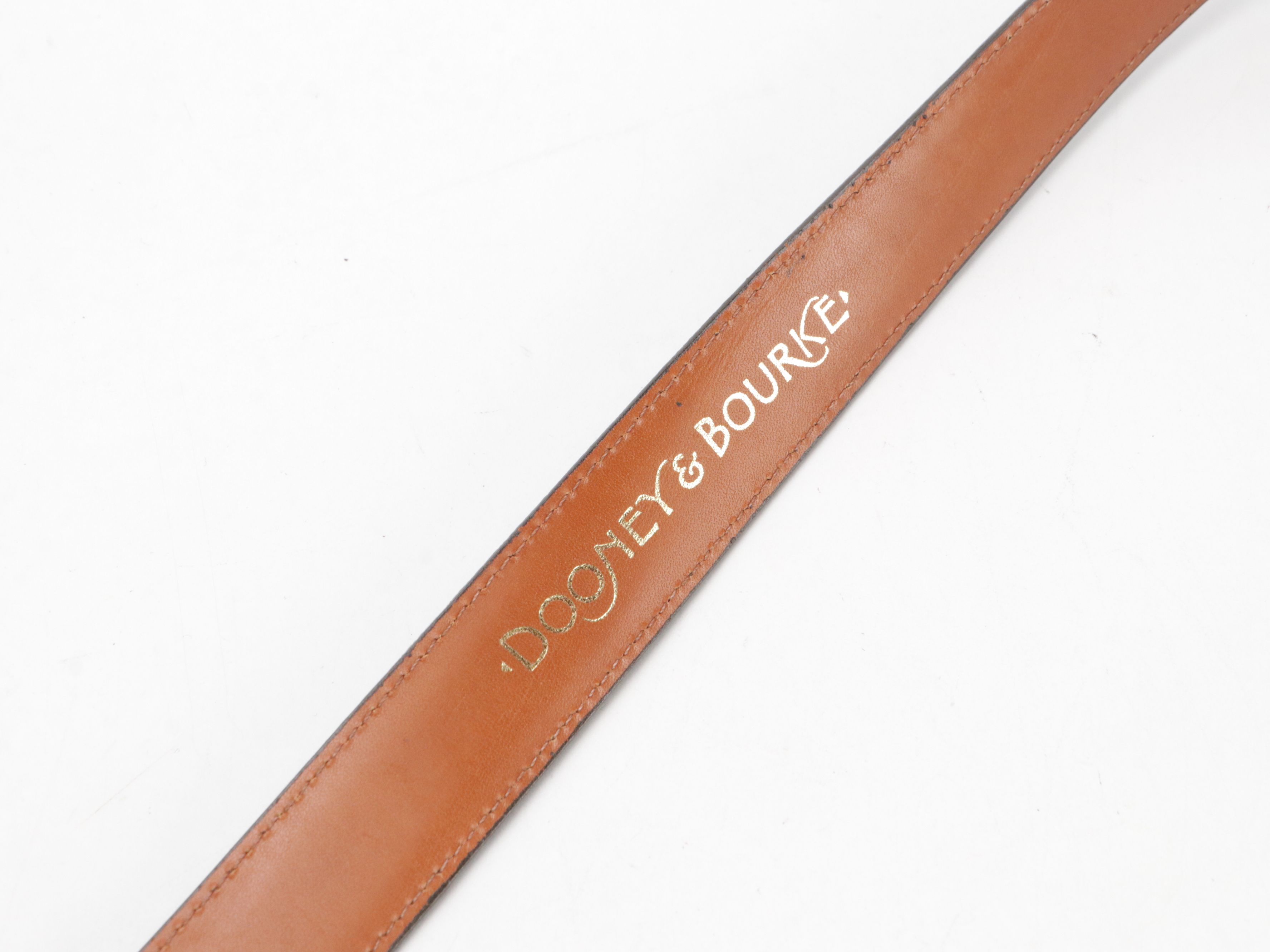 Dooney & Bourke Vintage Calfskin Leather Belts, Coach Smooth Red Leather Belt