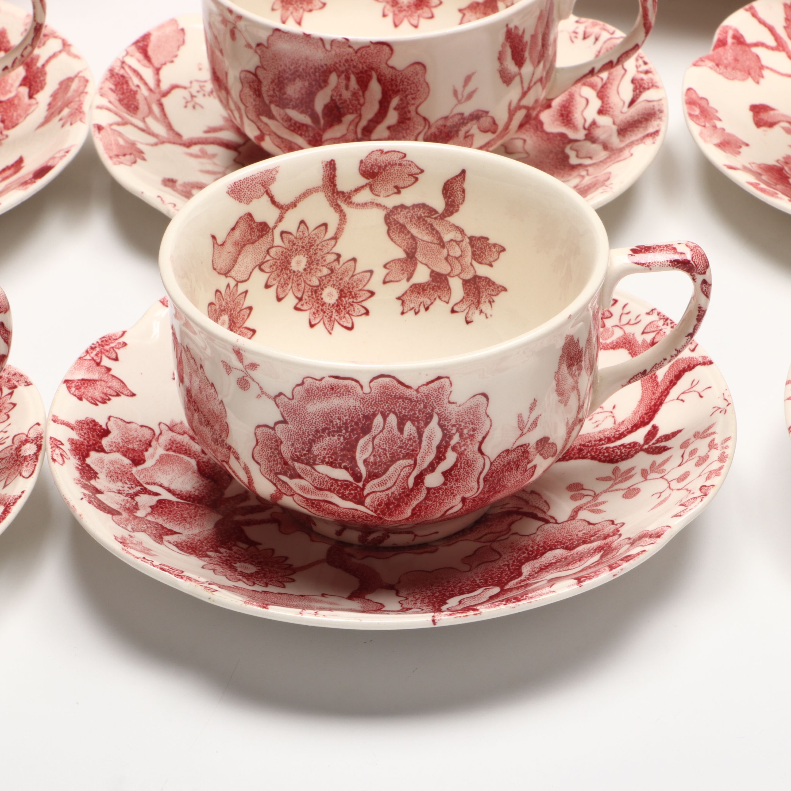 Johnson Bros. "English Chippendale" Dinnerware, Mid-20th Century