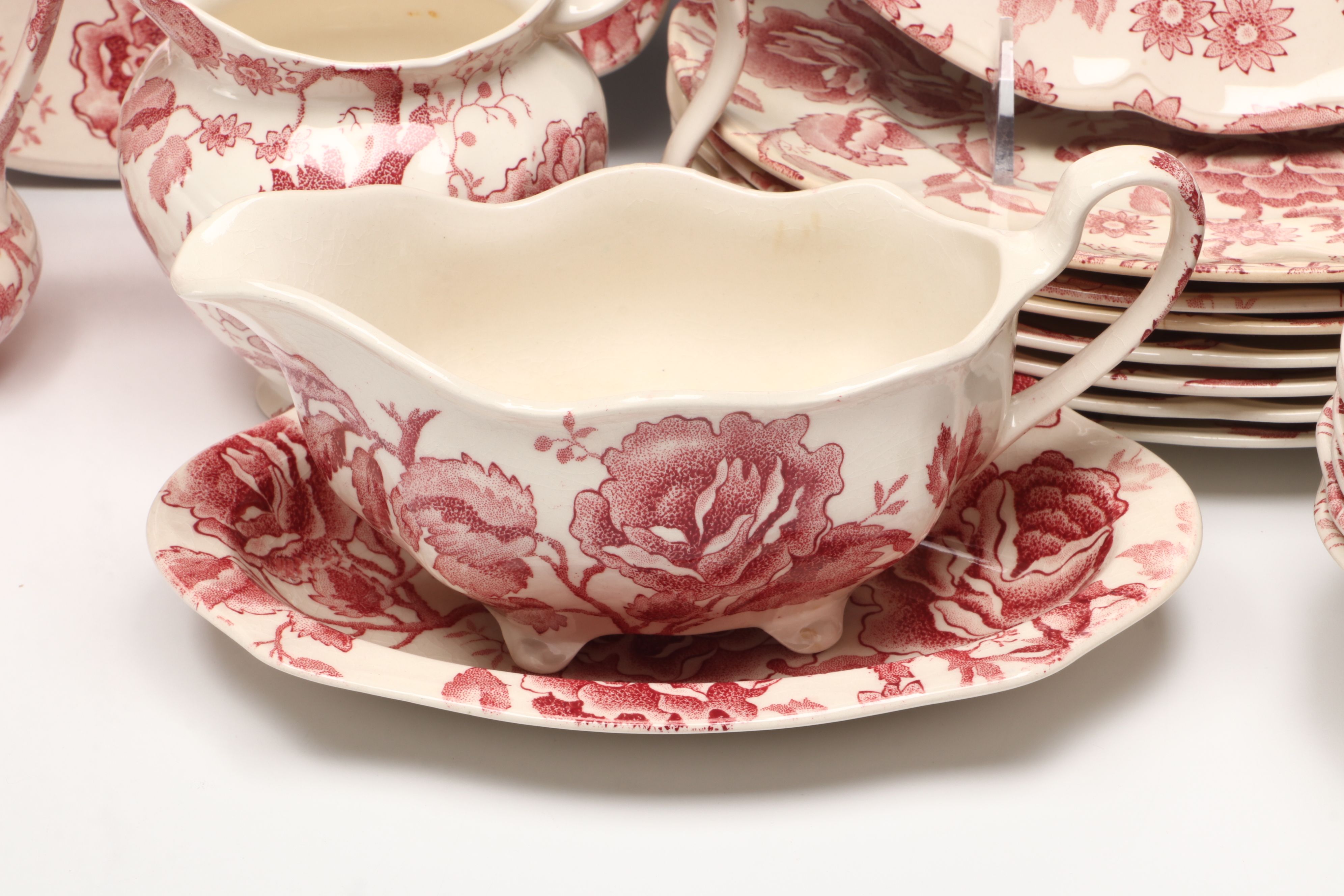 Johnson Bros. "English Chippendale" Dinnerware, Mid-20th Century