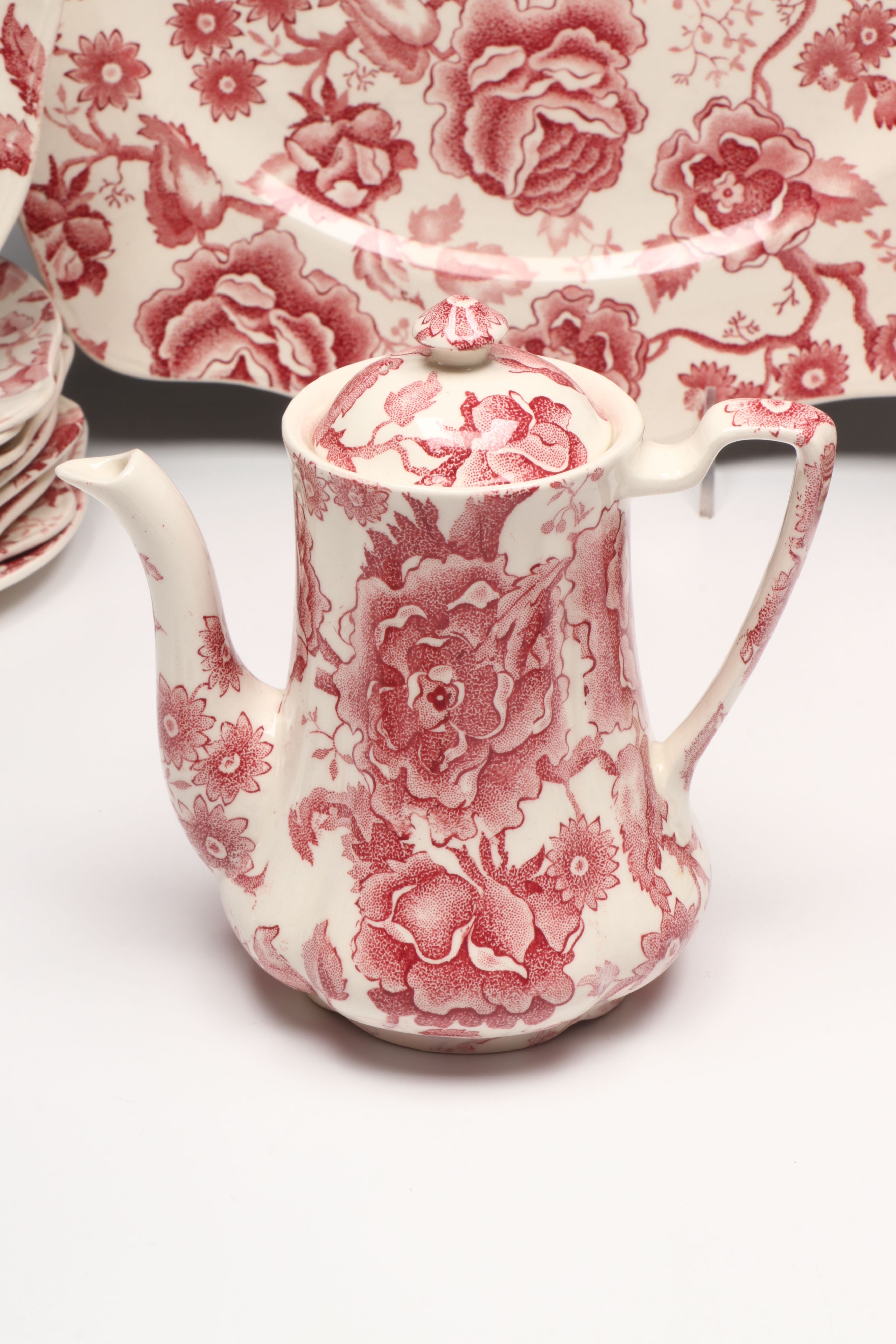 Johnson Bros. "English Chippendale" Dinnerware, Mid-20th Century