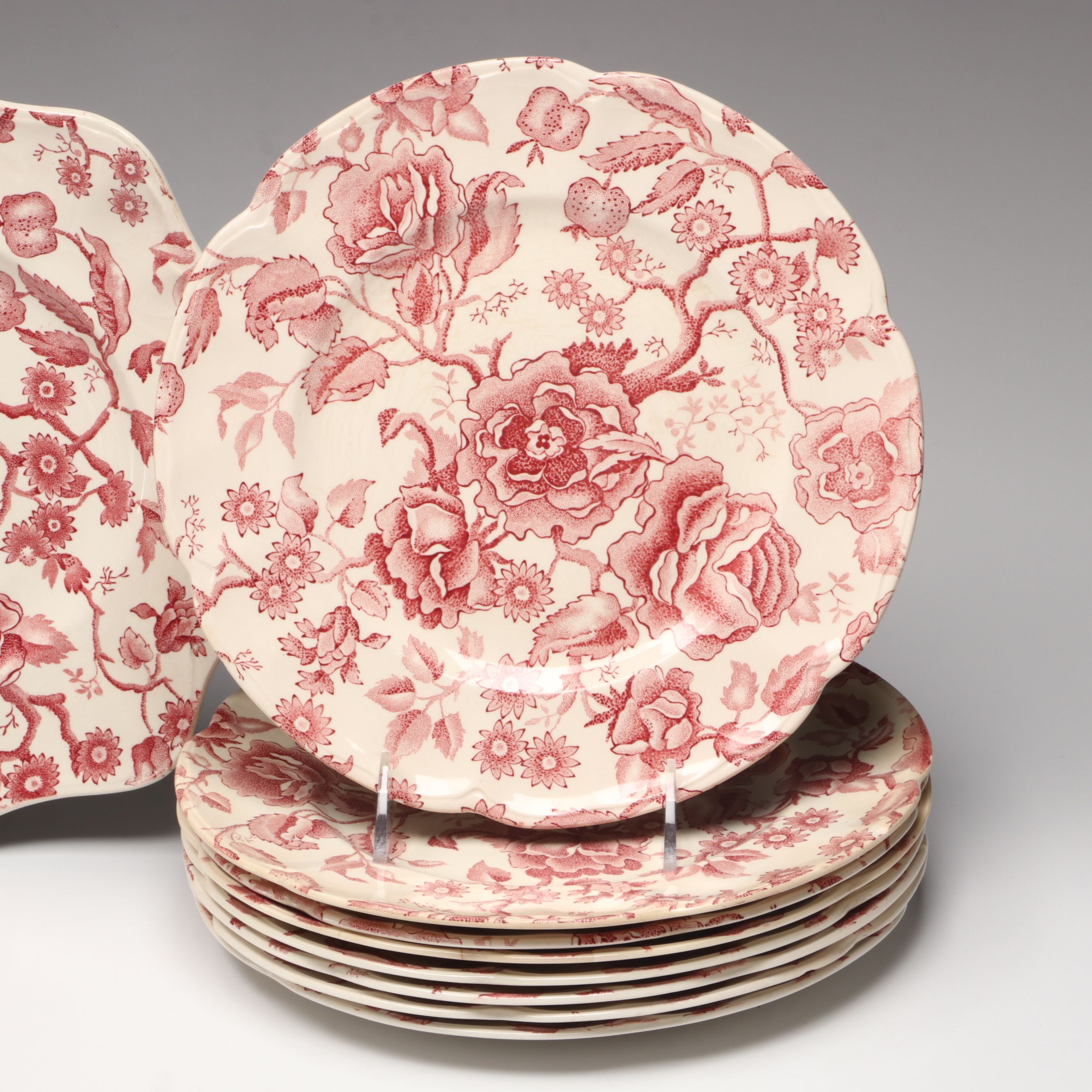Johnson Bros. "English Chippendale" Dinnerware, Mid-20th Century