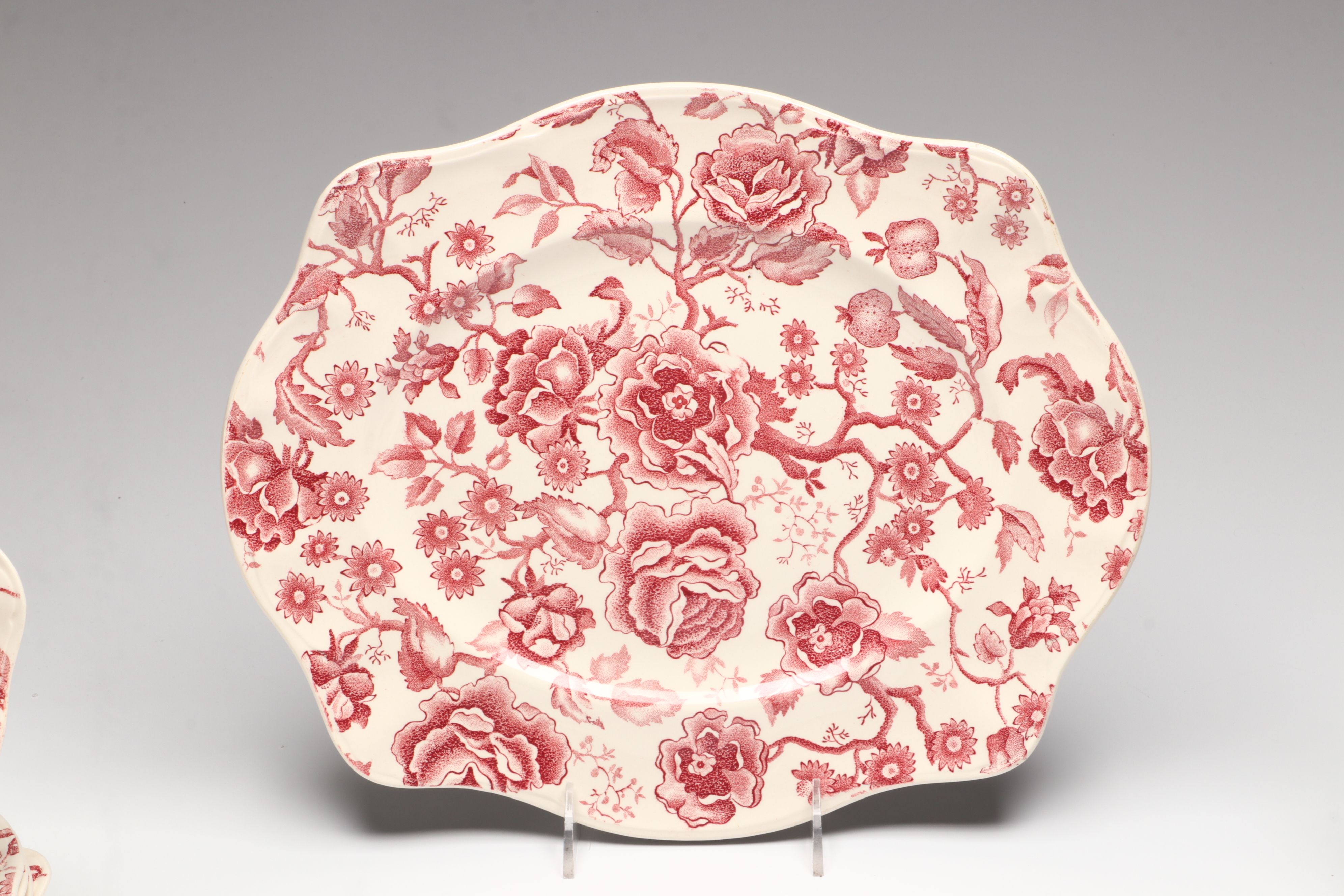 Johnson Bros. "English Chippendale" Dinnerware, Mid-20th Century
