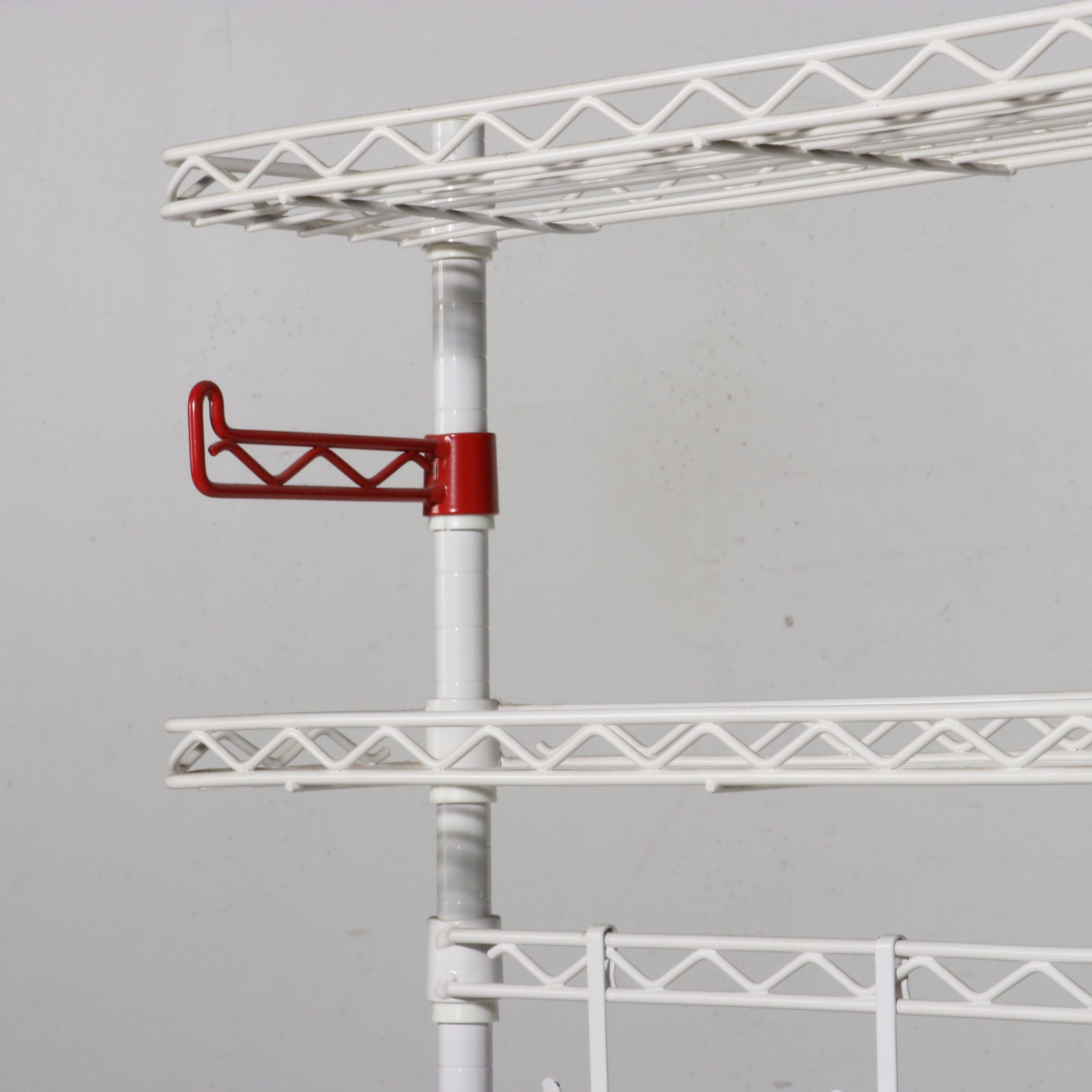 Metro White Wire Baker's Rack, 21st Century