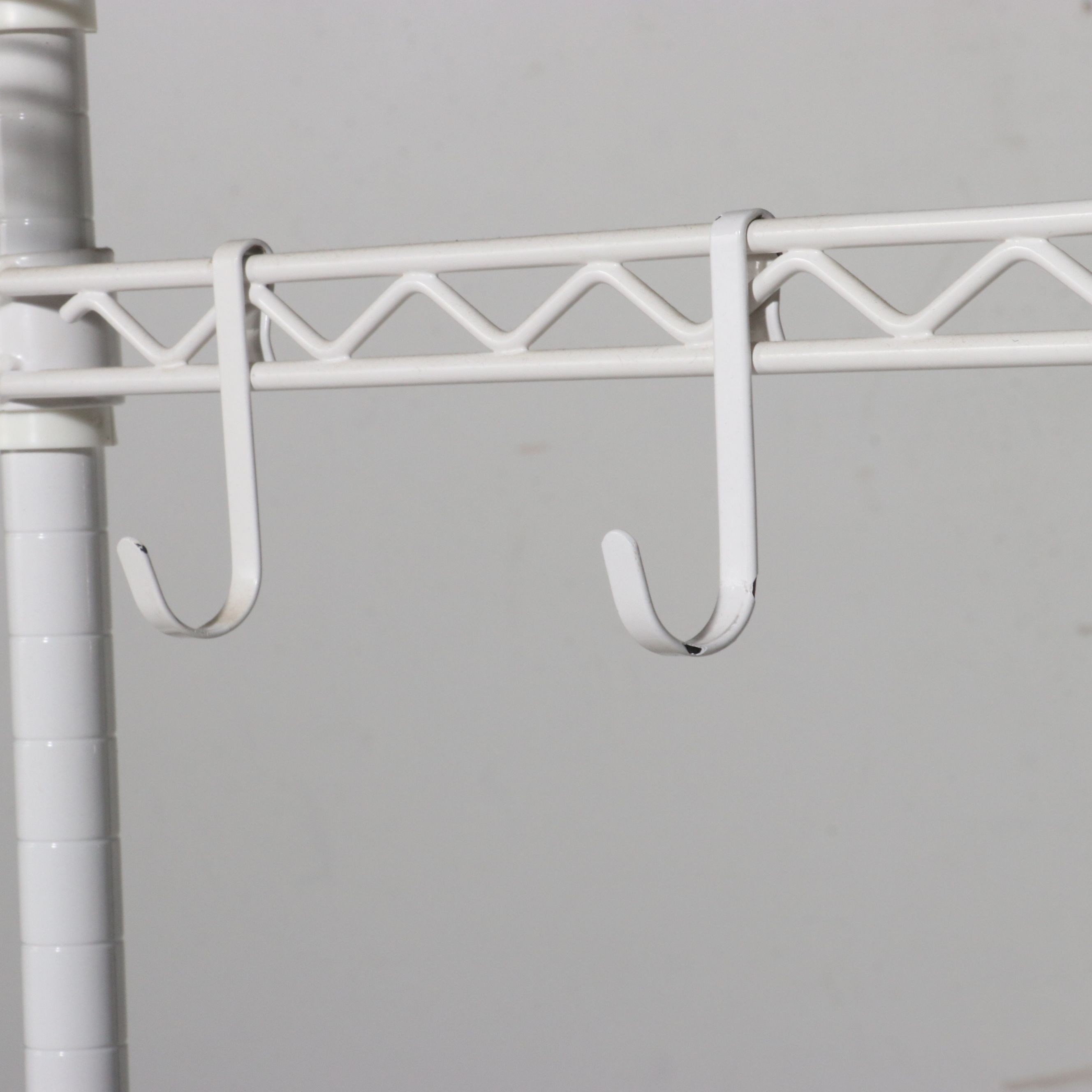 Metro White Wire Baker's Rack, 21st Century