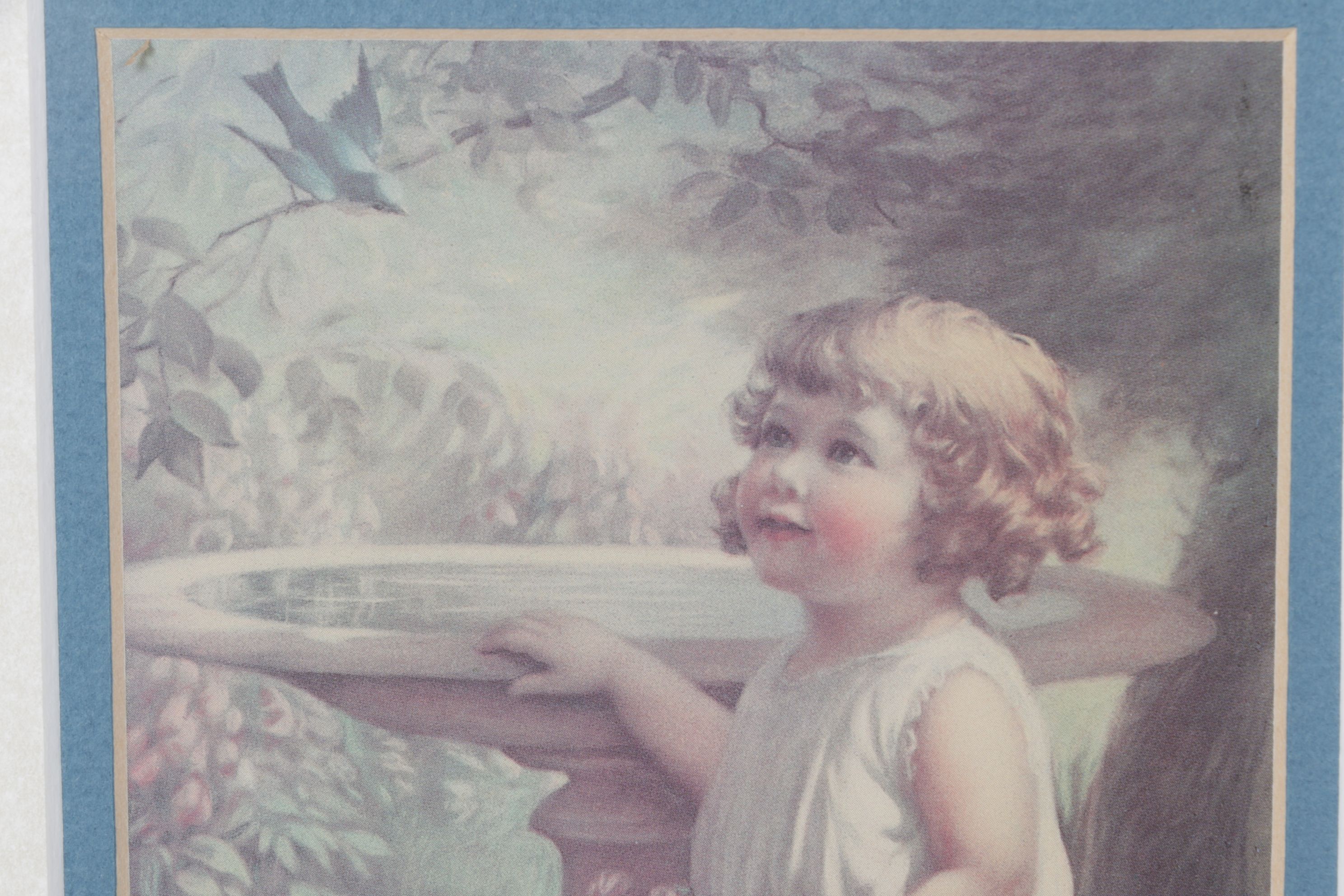 Offset Lithograph After Zula Kenyon "My Bluebird", Late 20th Century