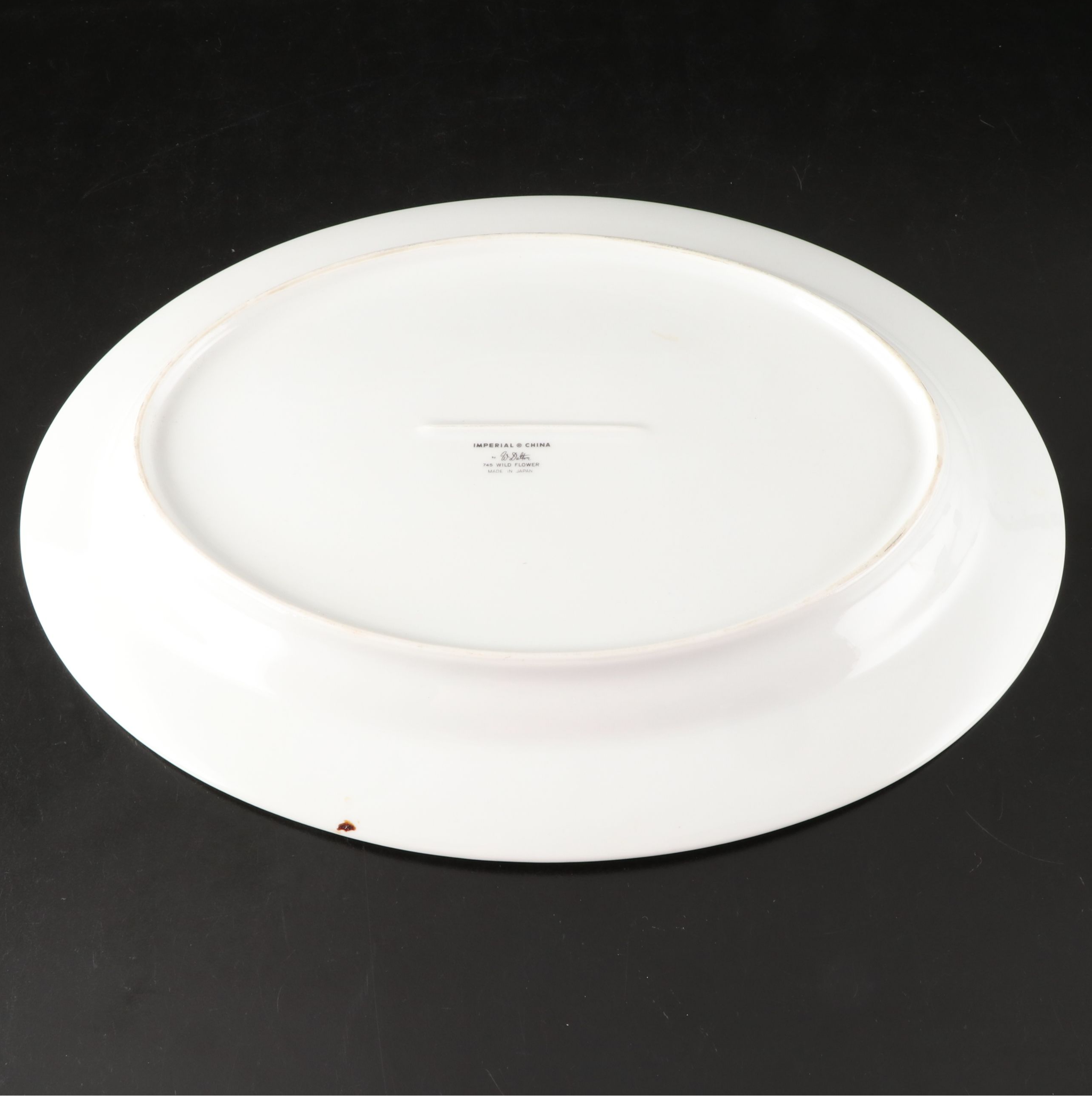 Imperial China "Wild Flower"  Porcelain Dinnerware and Serving Platter