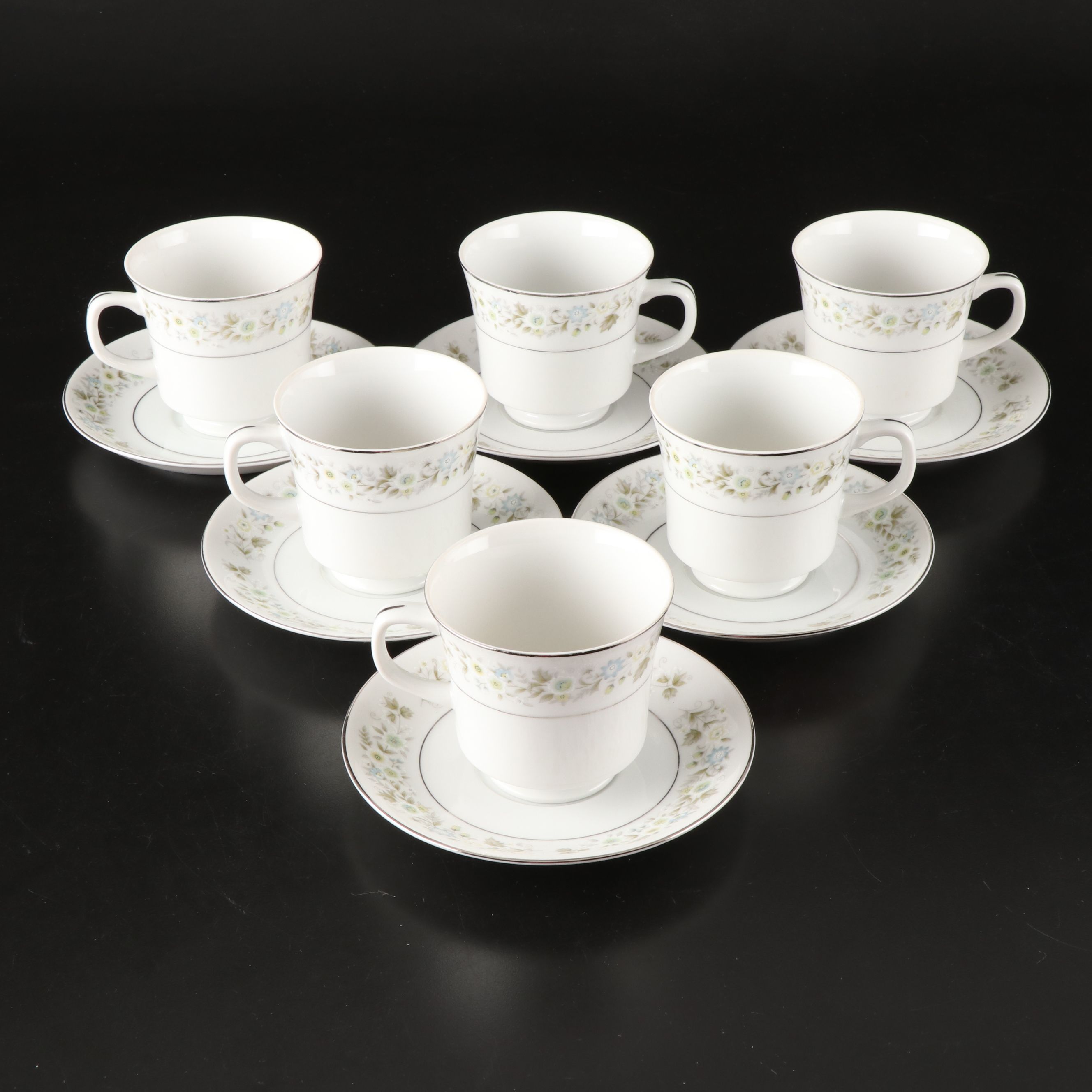 Imperial China "Wild Flower"  Porcelain Dinnerware and Serving Platter