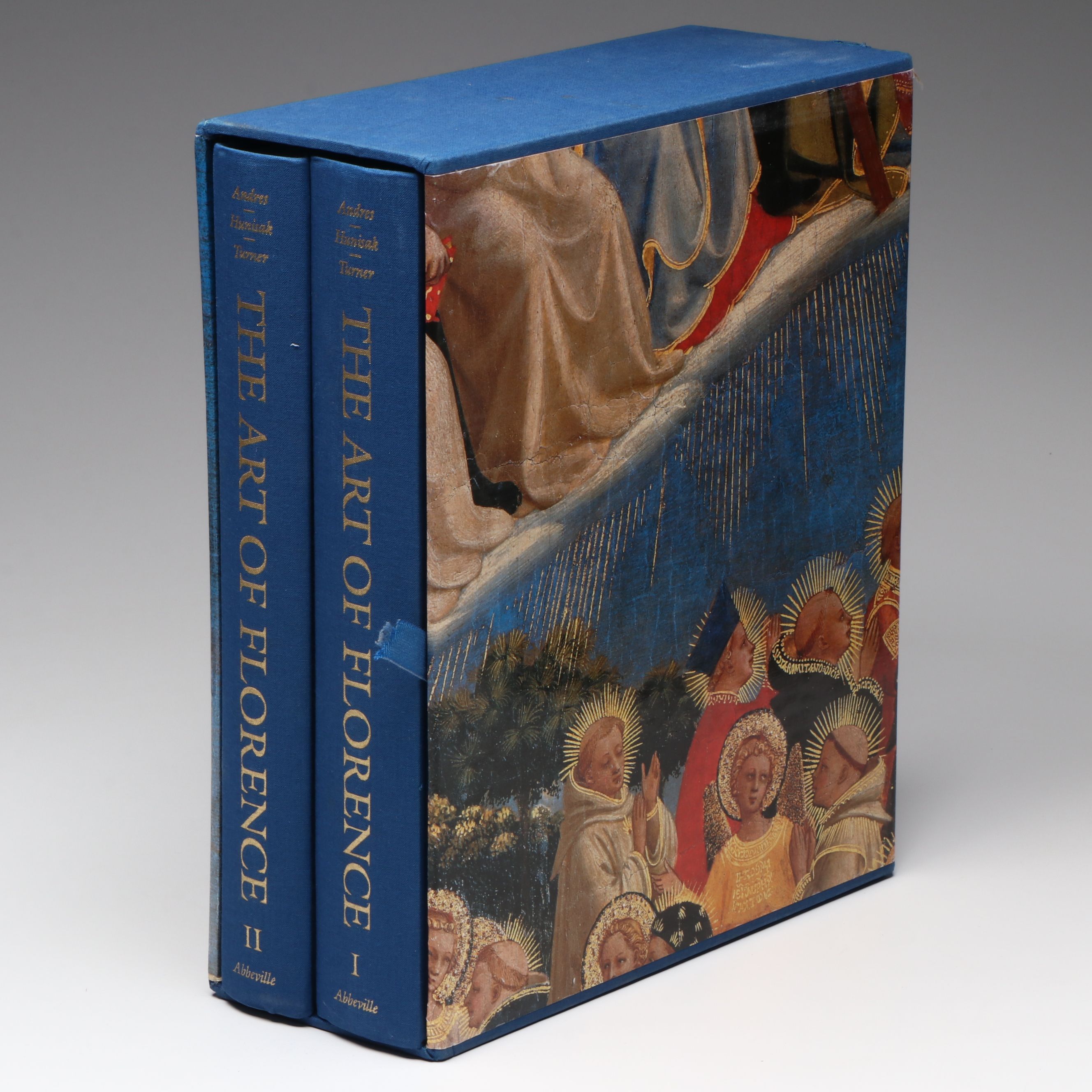 First Edition "The Art of Florence" Two-Volume Box Set by Glenn Andres et al.
