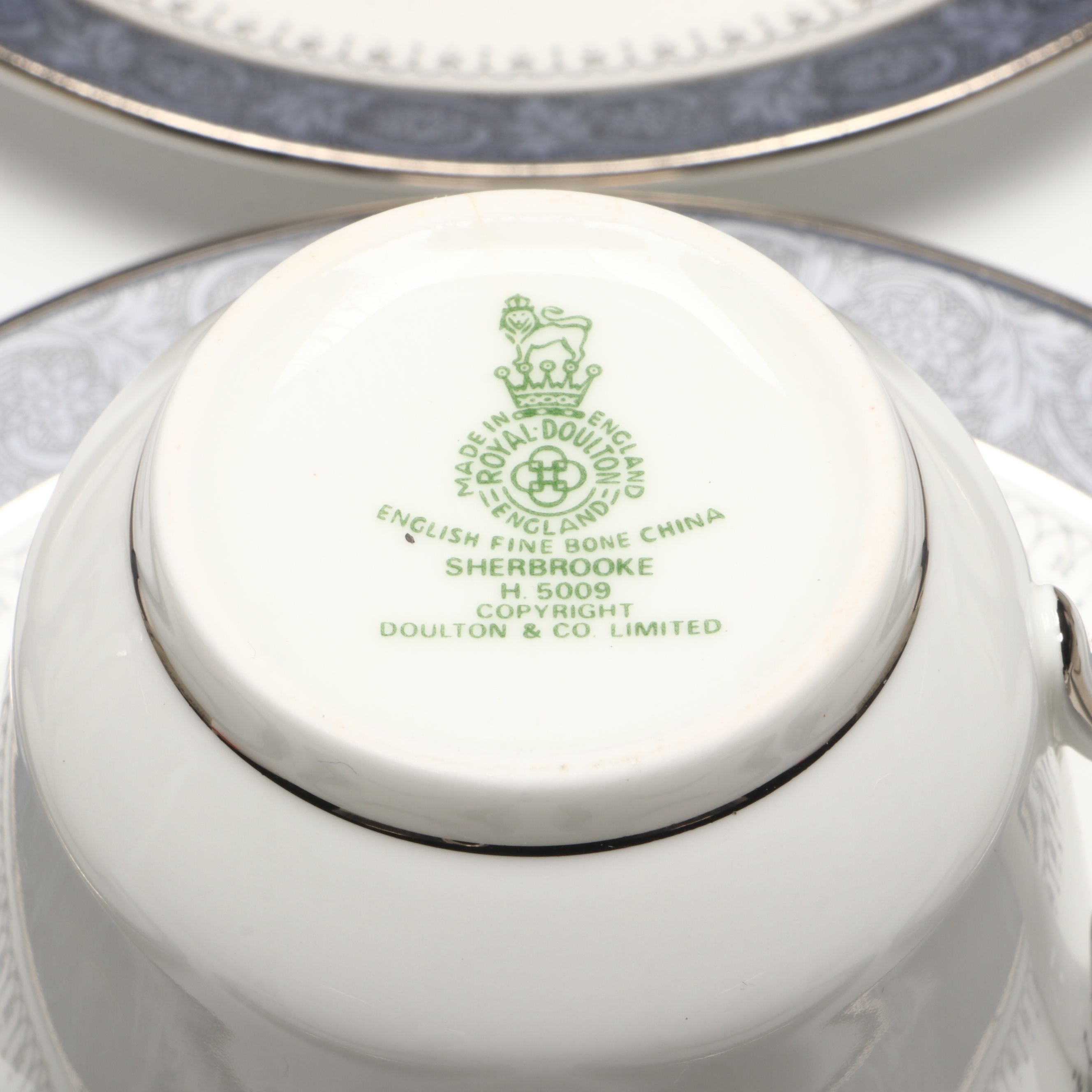Royal Doulton "Sherbrooke" English Bone China Dinnerware