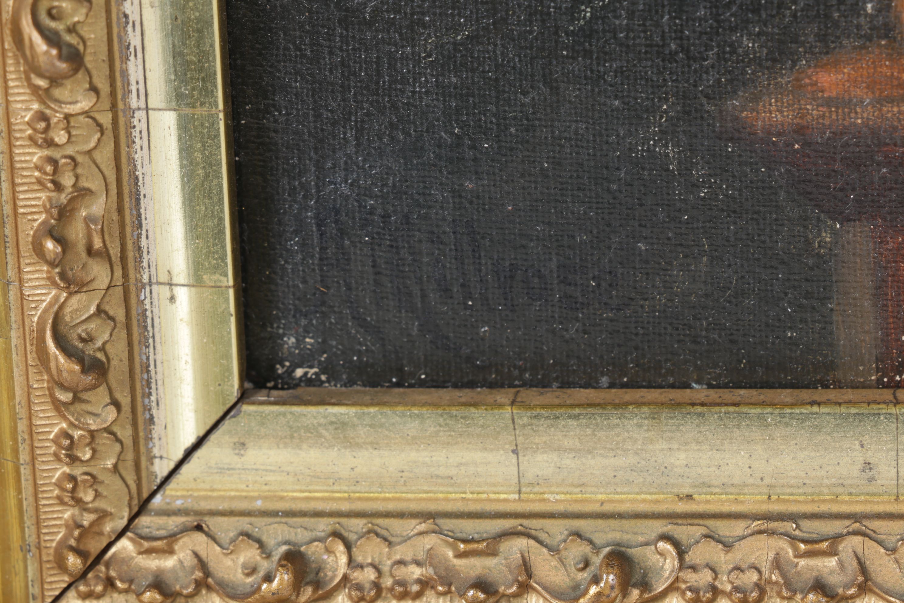 Andrew Millrose Portrait Oil Painting of Man Playing Violin, Late 19th Century