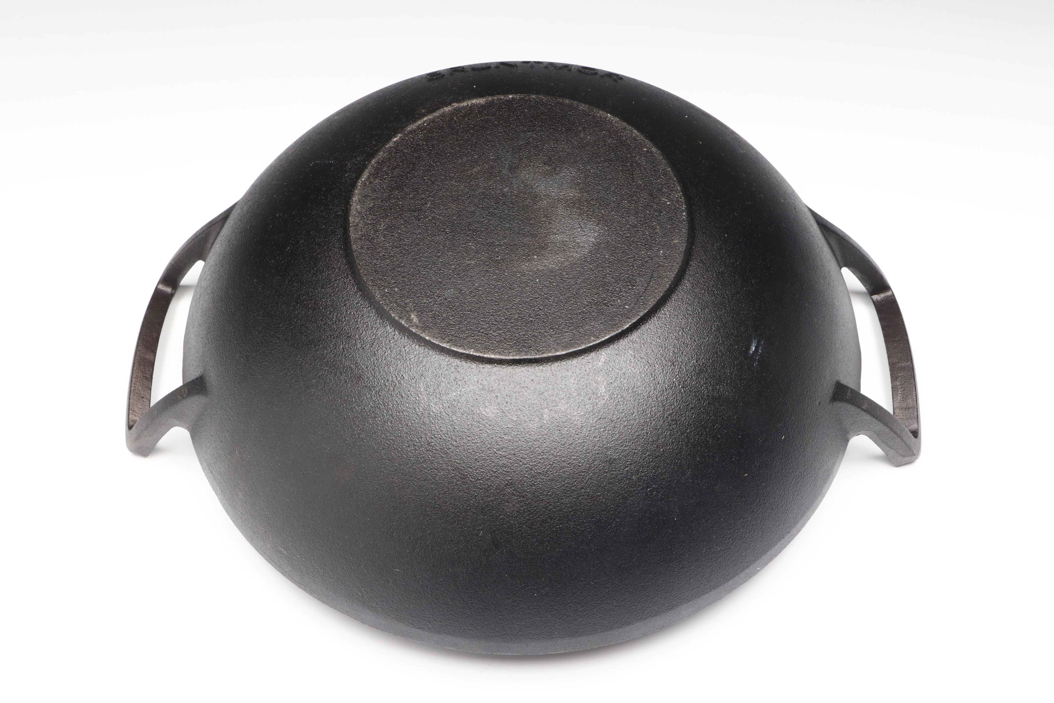 Bruntmor Handled Cast Iron Wok
